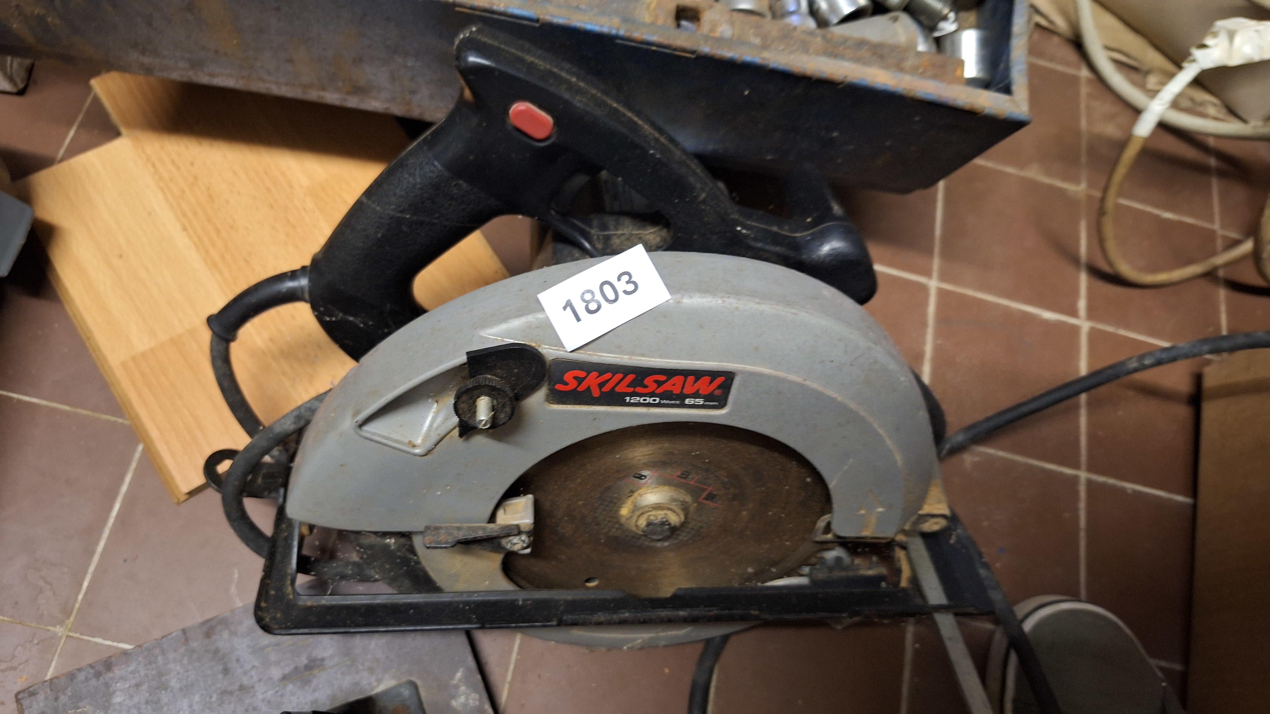Skilsaw 1200 cirkelzaagmachine met stroomkabel – getest en werkend – kavel bij Goeiendeal, Houthalen-Helchteren