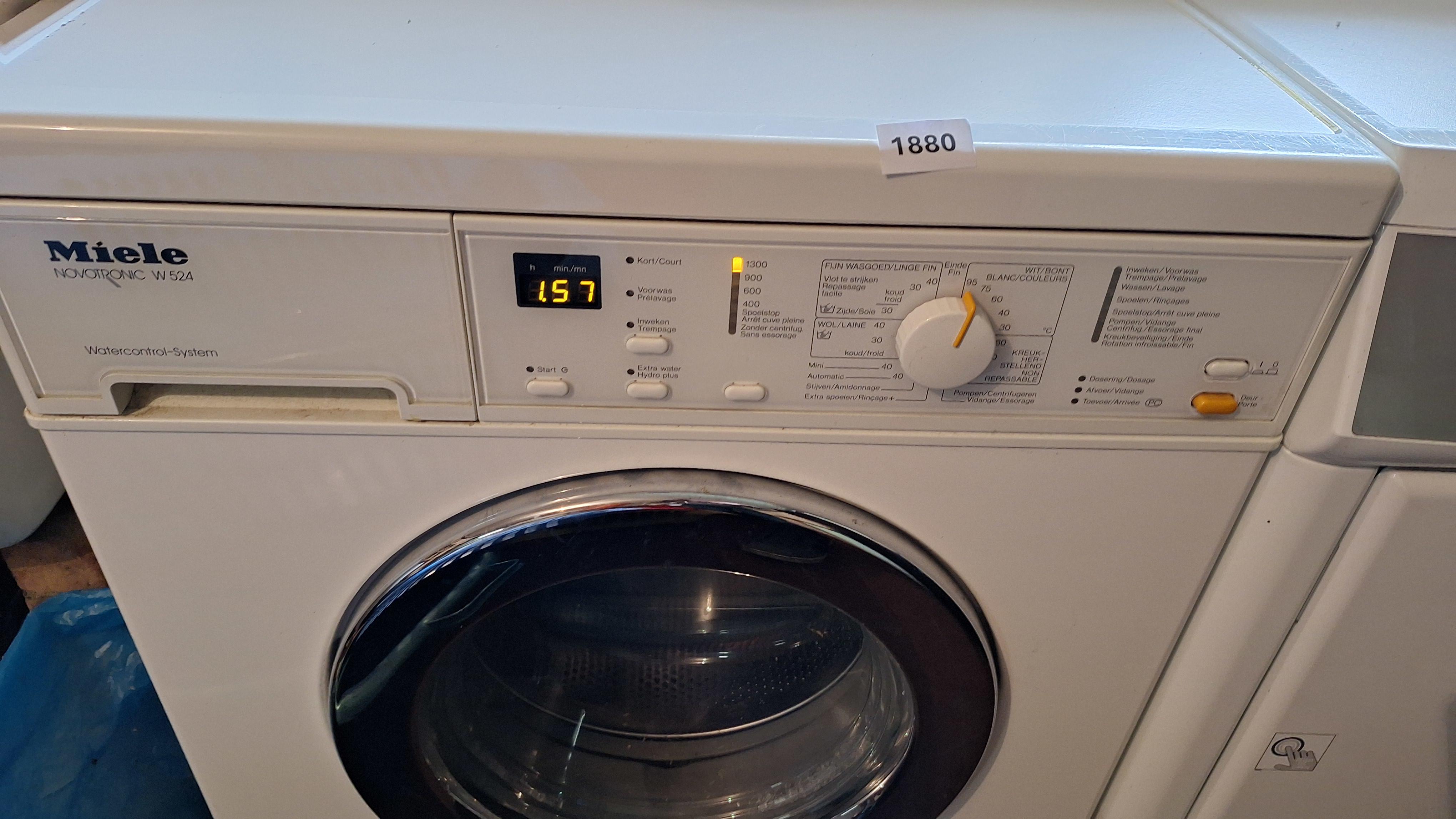Miele Novotronic W908 wasmachine met een chromen deurrand getest en werkend – foto 3 – kavel bij Goeiendeal, Houthalen-Helchteren