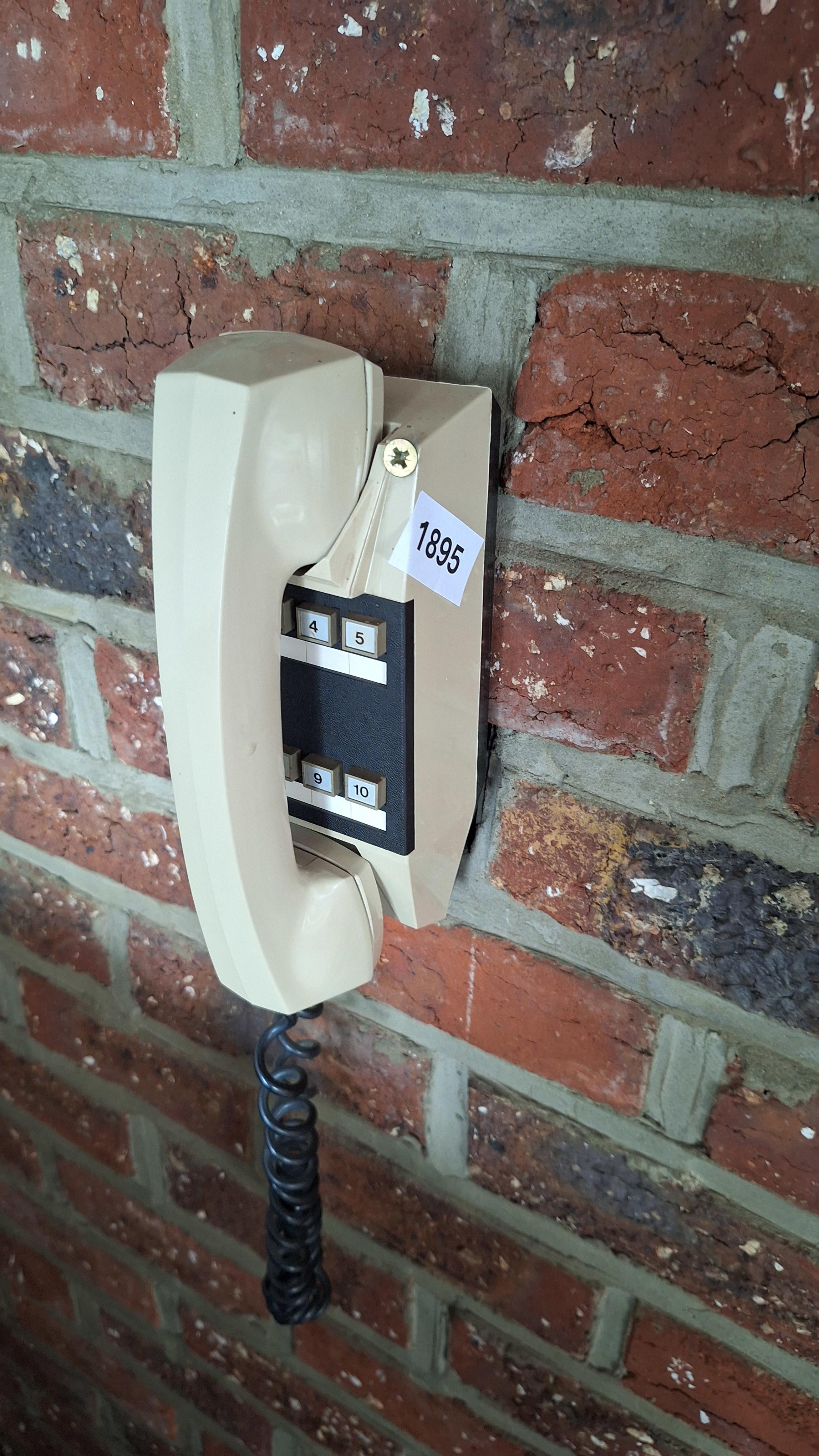 Klassieke beige wandtelefoon zelf te demonteren – kavel bij Goeiendeal, Houthalen-Helchteren