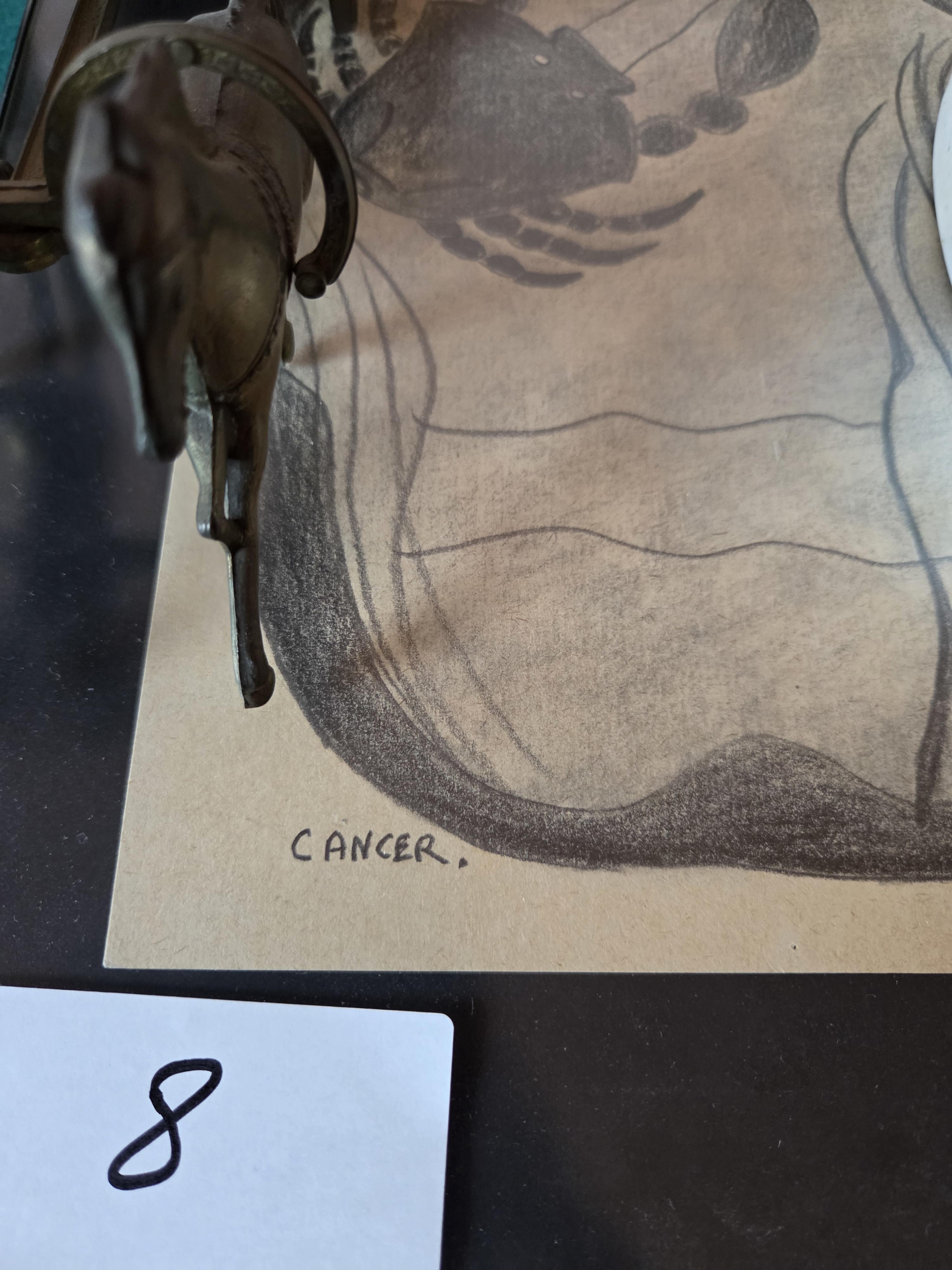 Gevarieerd lot decoratie-en verzamelobjecten waaronder een doosje met klaverprint, schelpen en een tekening van een kreeft lot 8 – foto 3 – kavel bij Goeiendeal, Jette