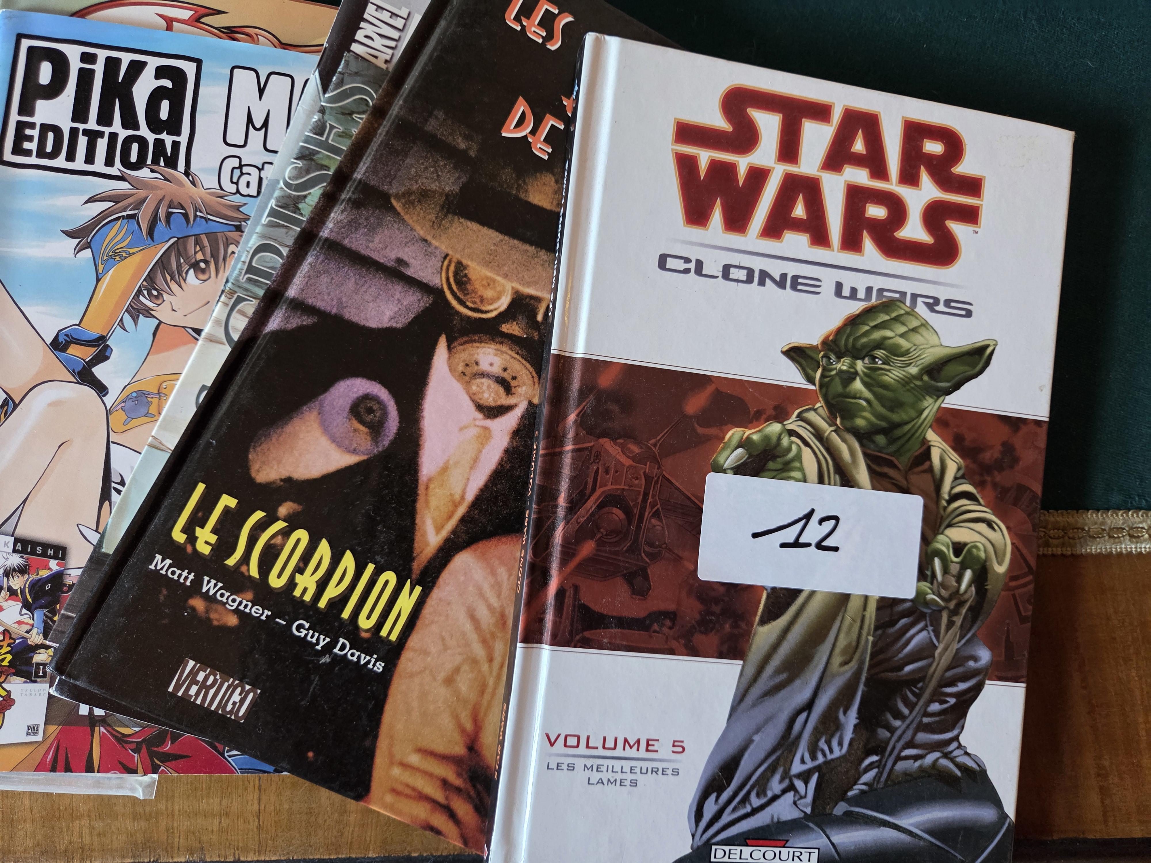 Lot strips en comic books waaronder Star Wars Clone Wars en Le Scorpion lot 12 – foto 2 – kavel bij Goeiendeal, Jette