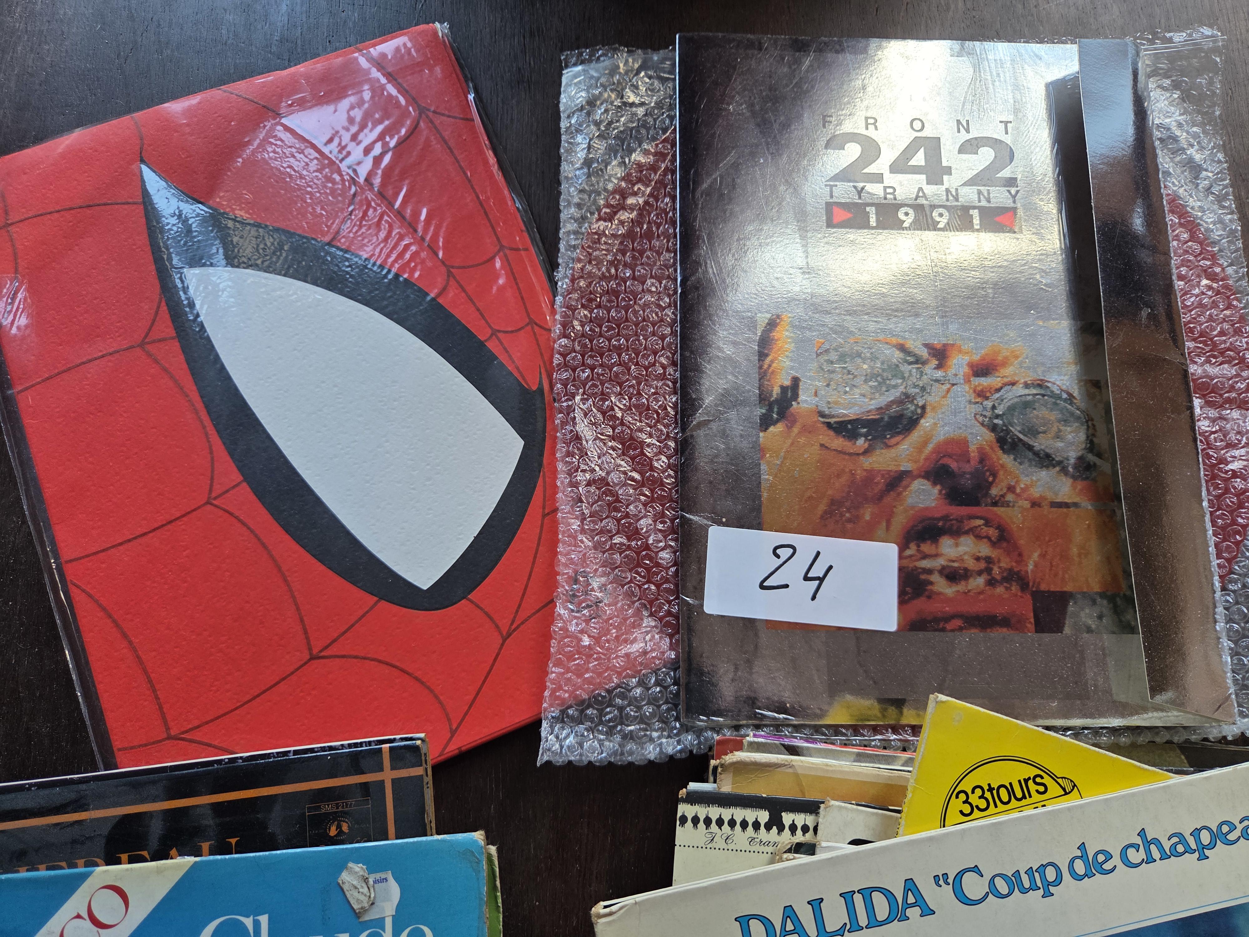 Groot lot lps (33 toeren) waaronder Claude François en Dalida & Spiderman boek lot 24 – foto 2 – kavel bij Goeiendeal, Jette