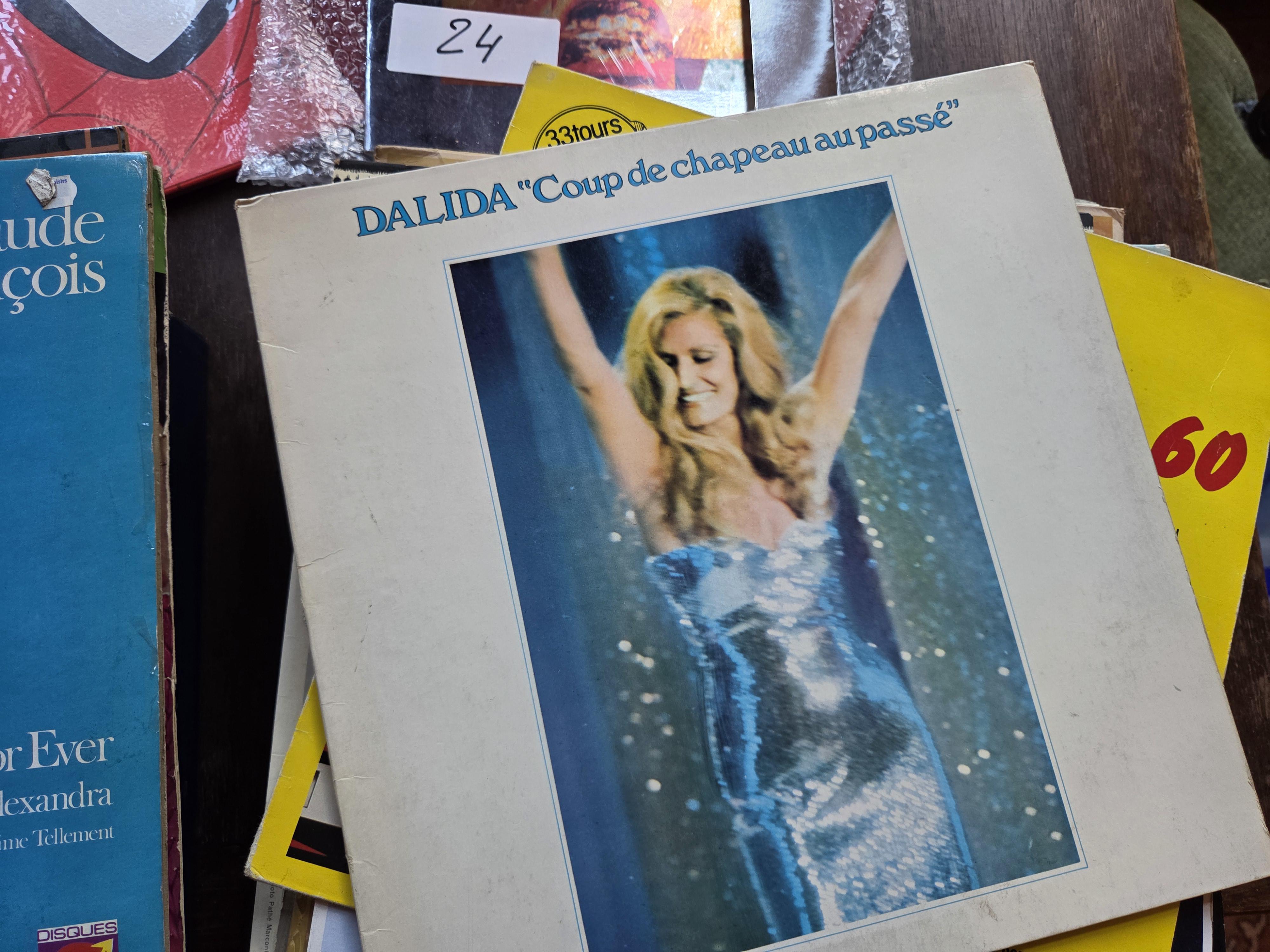 Groot lot lps (33 toeren) waaronder Claude François en Dalida & Spiderman boek lot 24 – foto 3 – kavel bij Goeiendeal, Jette