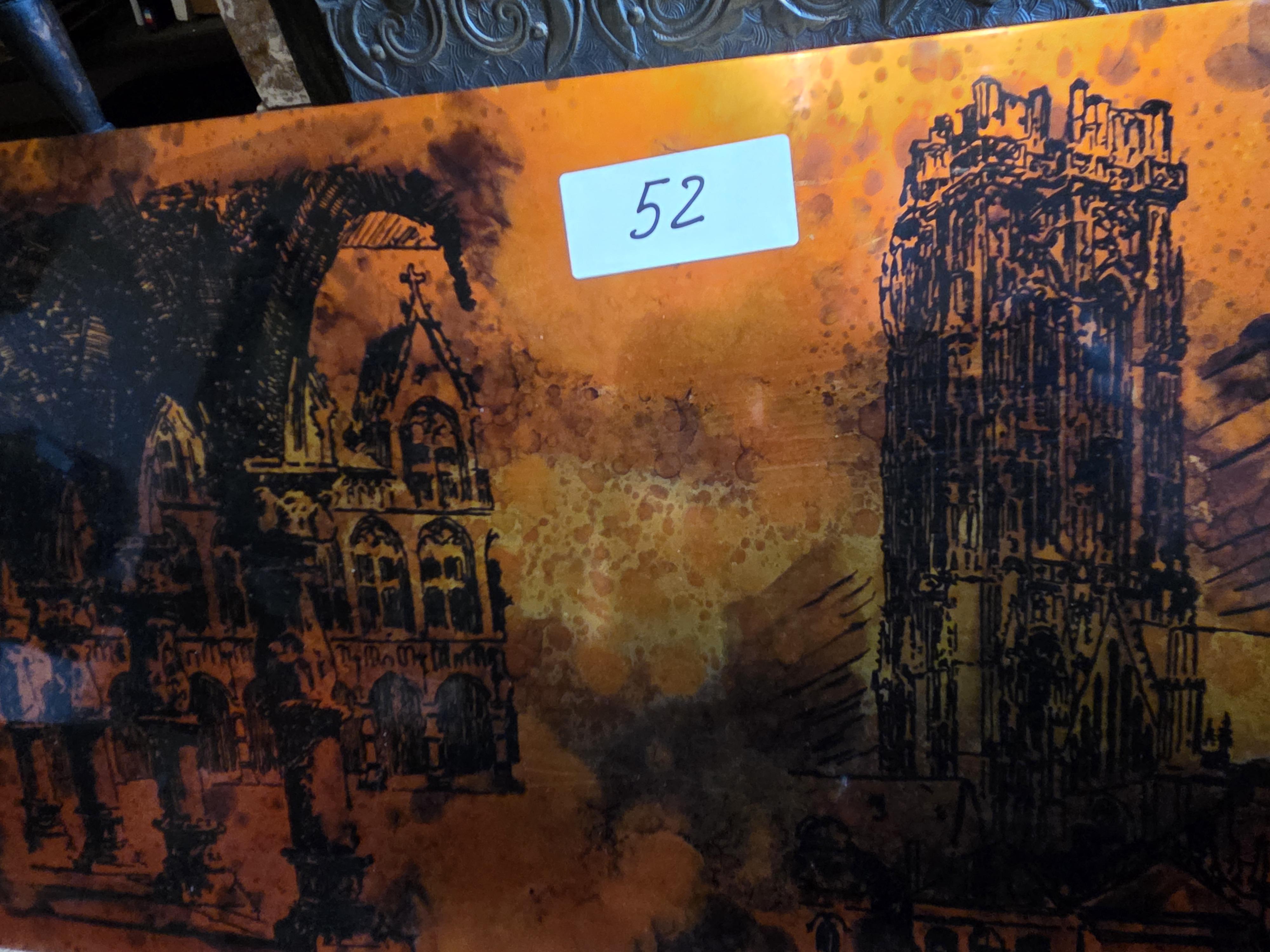 Metalen bedrukte plaat lot 52 – foto 4 – kavel bij Goeiendeal, Jette
