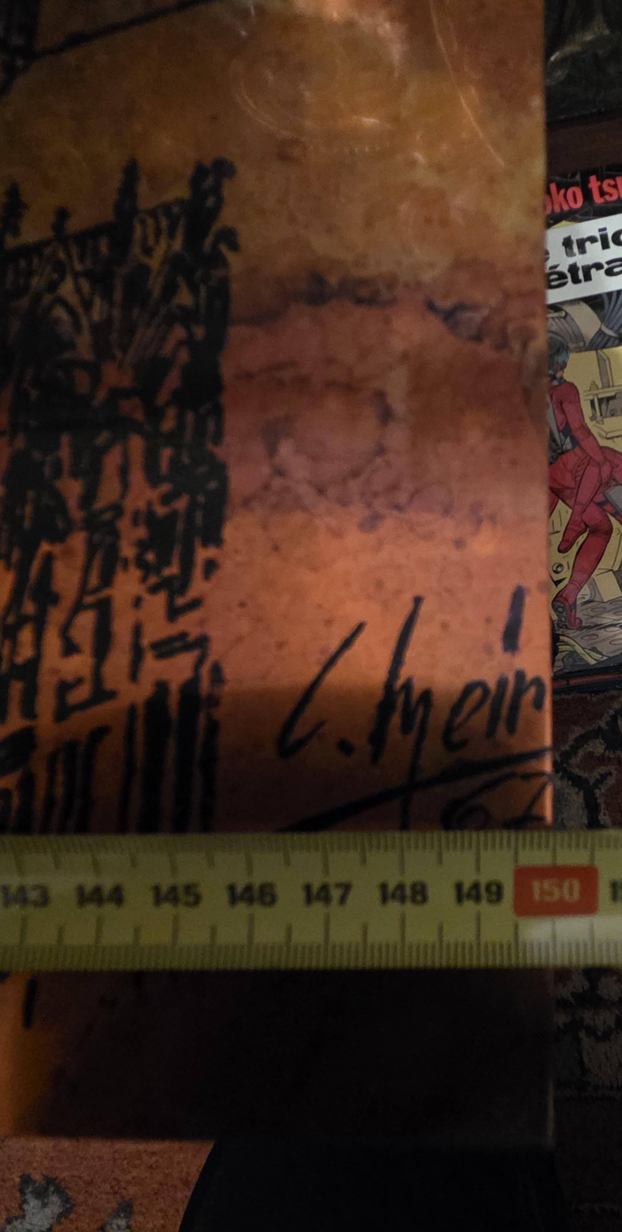 Metalen bedrukte plaat lot 52 – foto 6 – kavel bij Goeiendeal, Jette