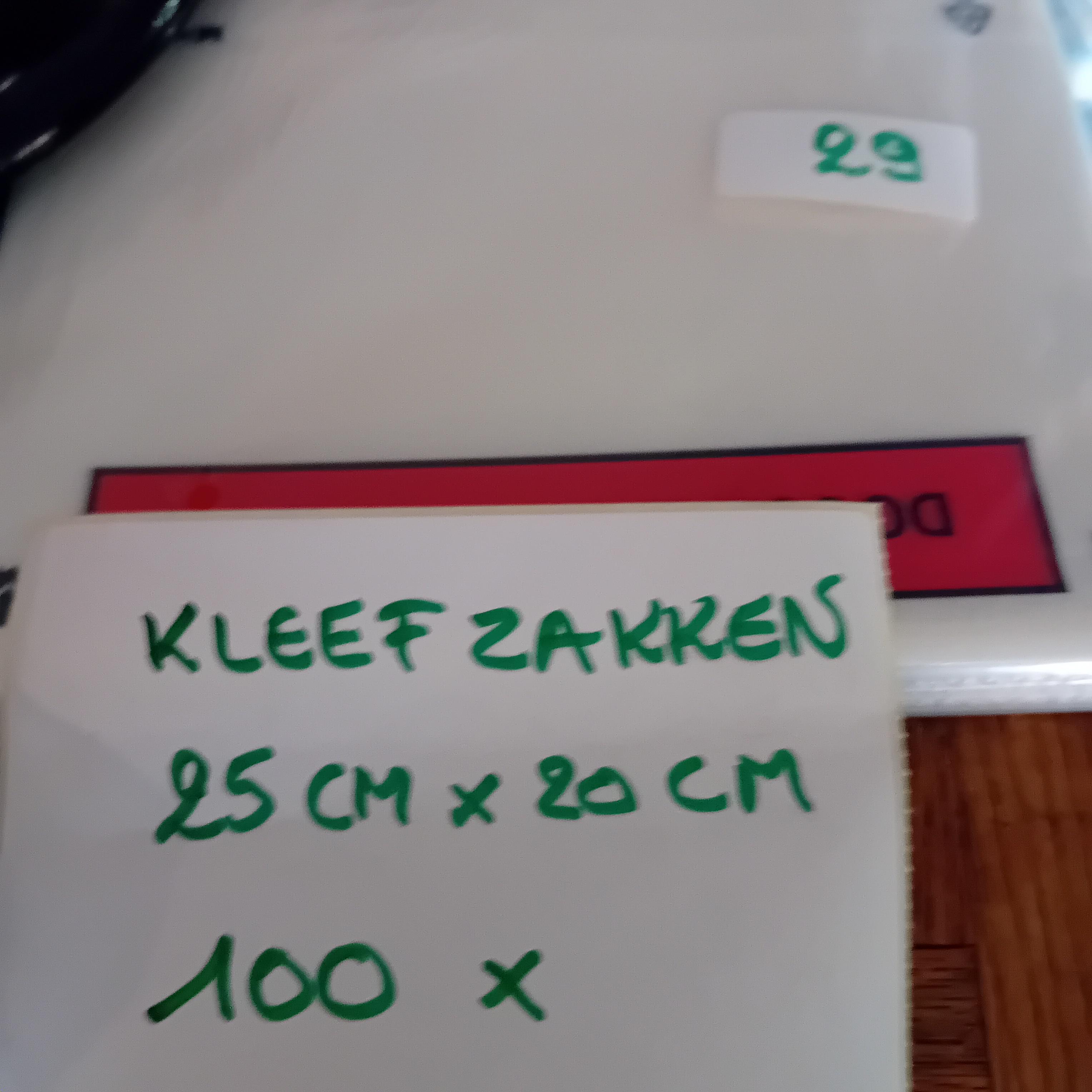Pak van 100 zelfklevende paklijsten / kleefzakken "Documents Enclosed" (25 cm x 20 cm) lot 29 – kavel bij Goeiendeal, Lommel