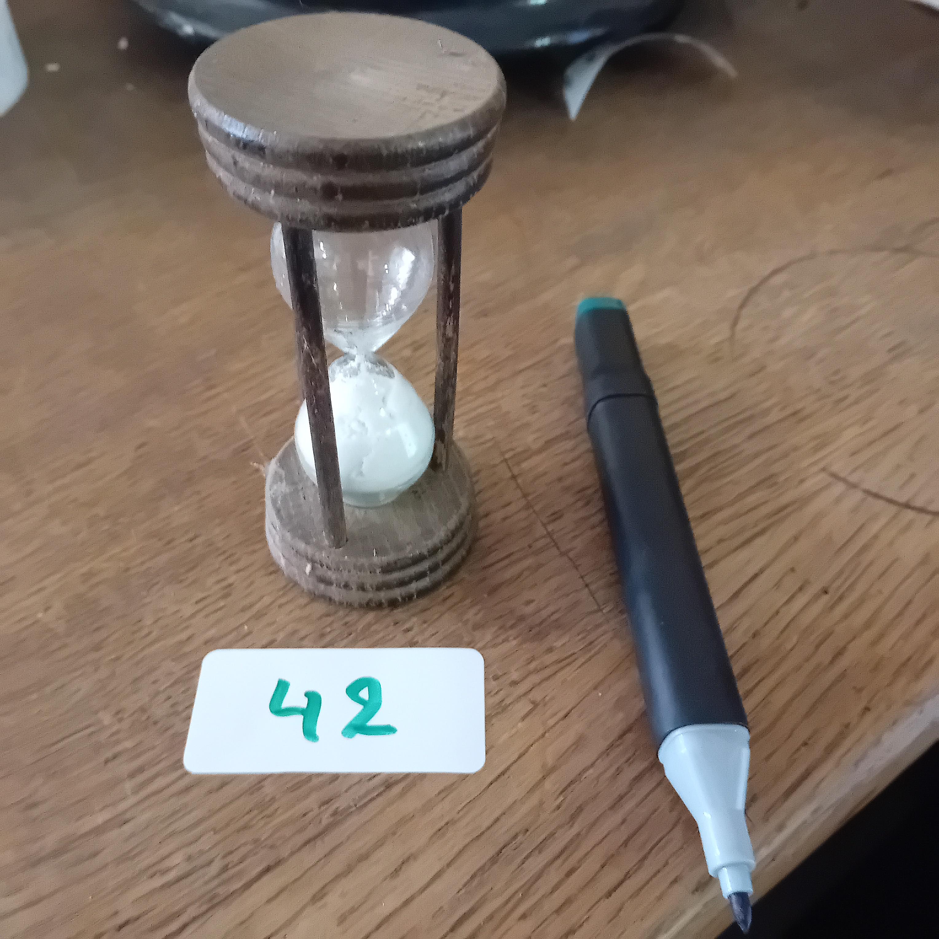 Kleine klassieke zandloper lot 42 – kavel bij Goeiendeal, Lommel