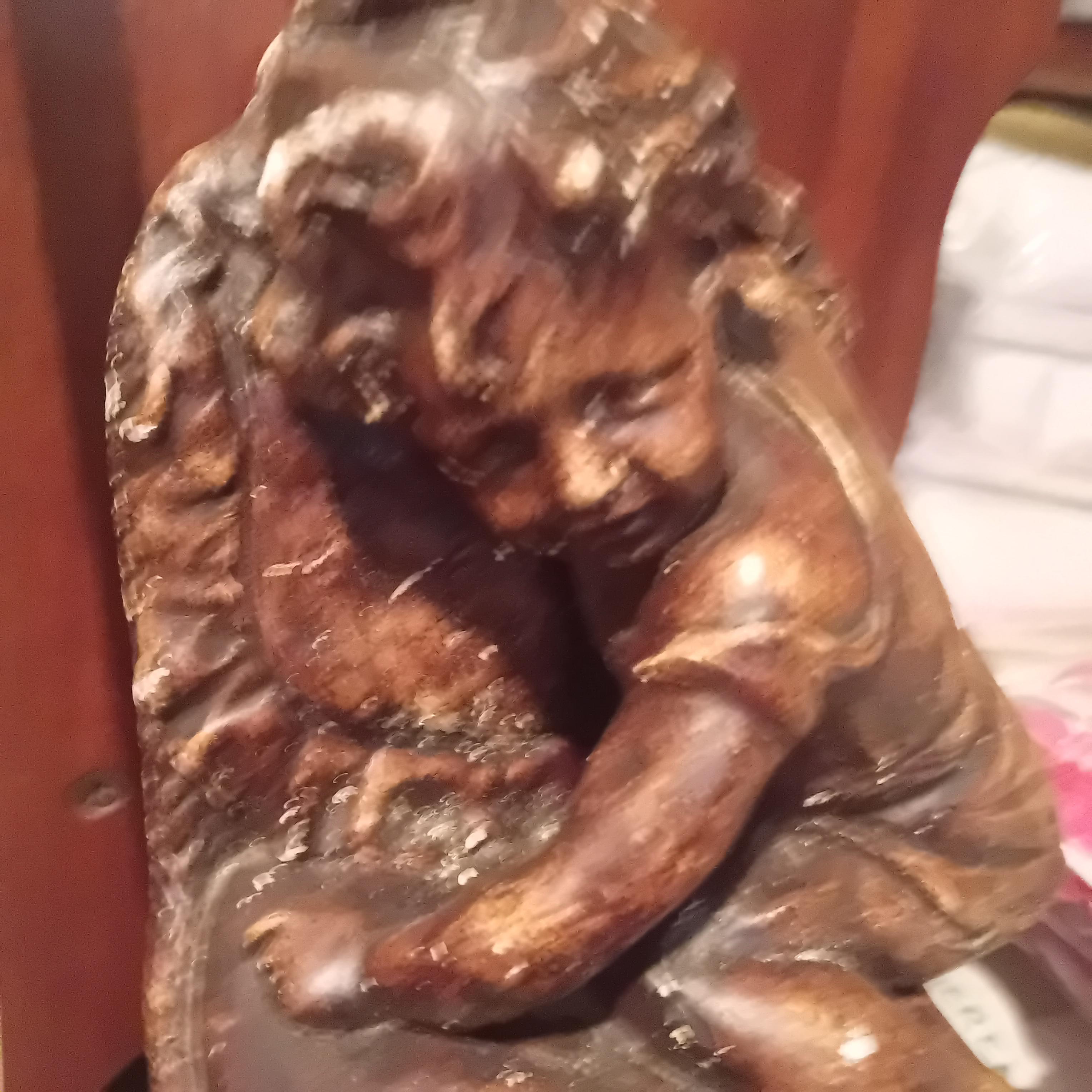 Beeld van een leunend kind / engeltje lot 11 – foto 3 – kavel bij Goeiendeal, Lommel