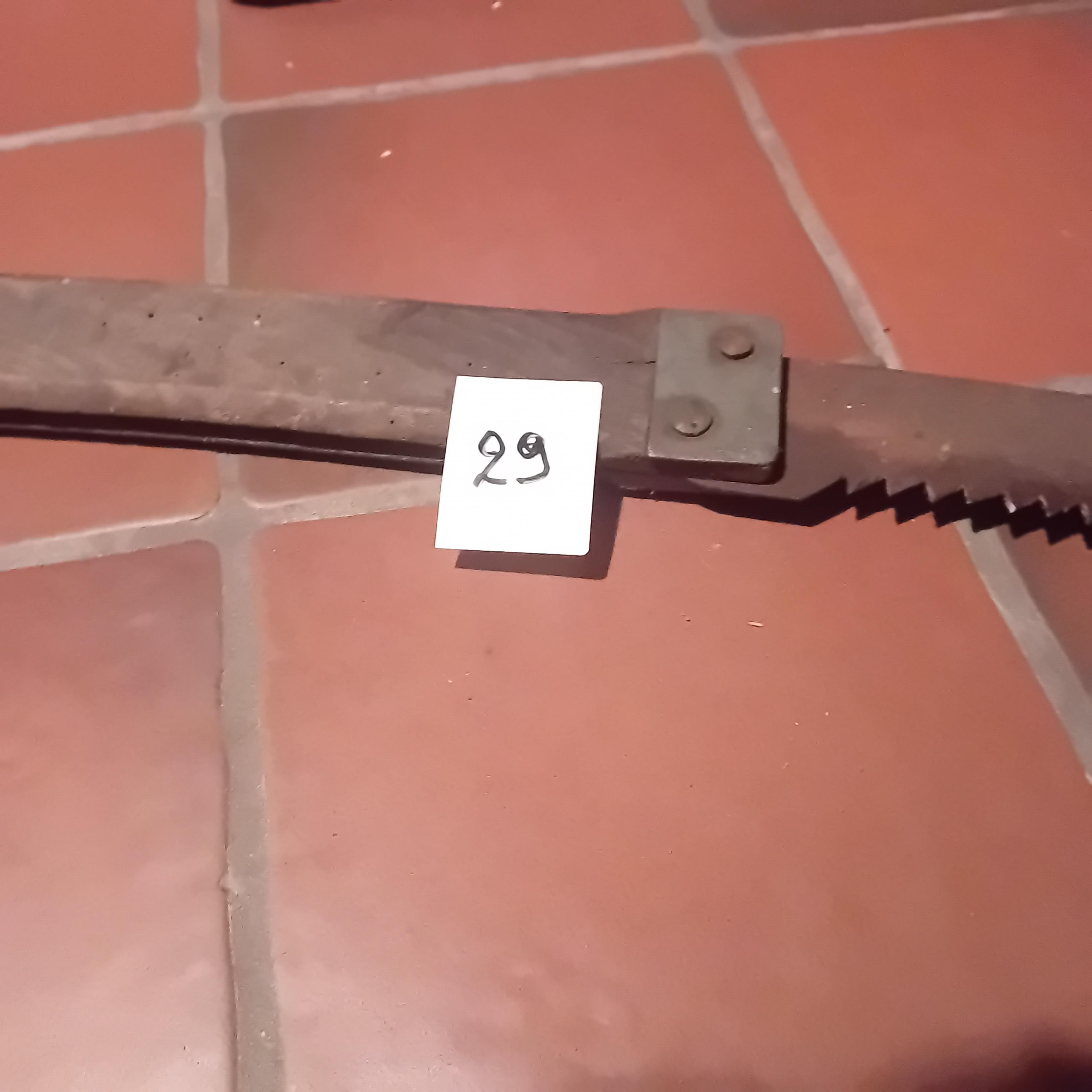 Klassieke handzaag met grof getande zijde lot 29 – foto 3 – kavel bij Goeiendeal, Lommel