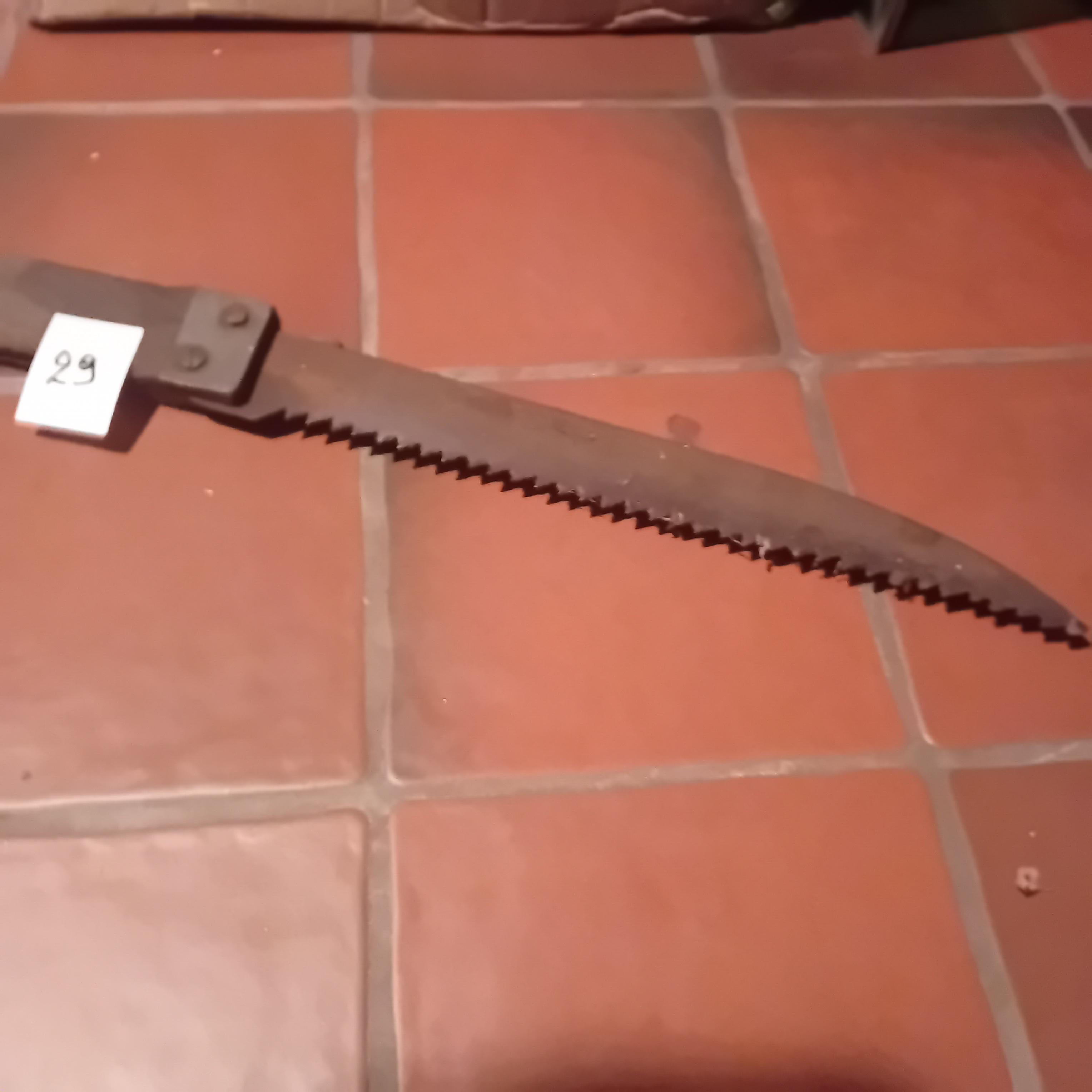 Klassieke handzaag met grof getande zijde lot 29 – foto 4 – kavel bij Goeiendeal, Lommel