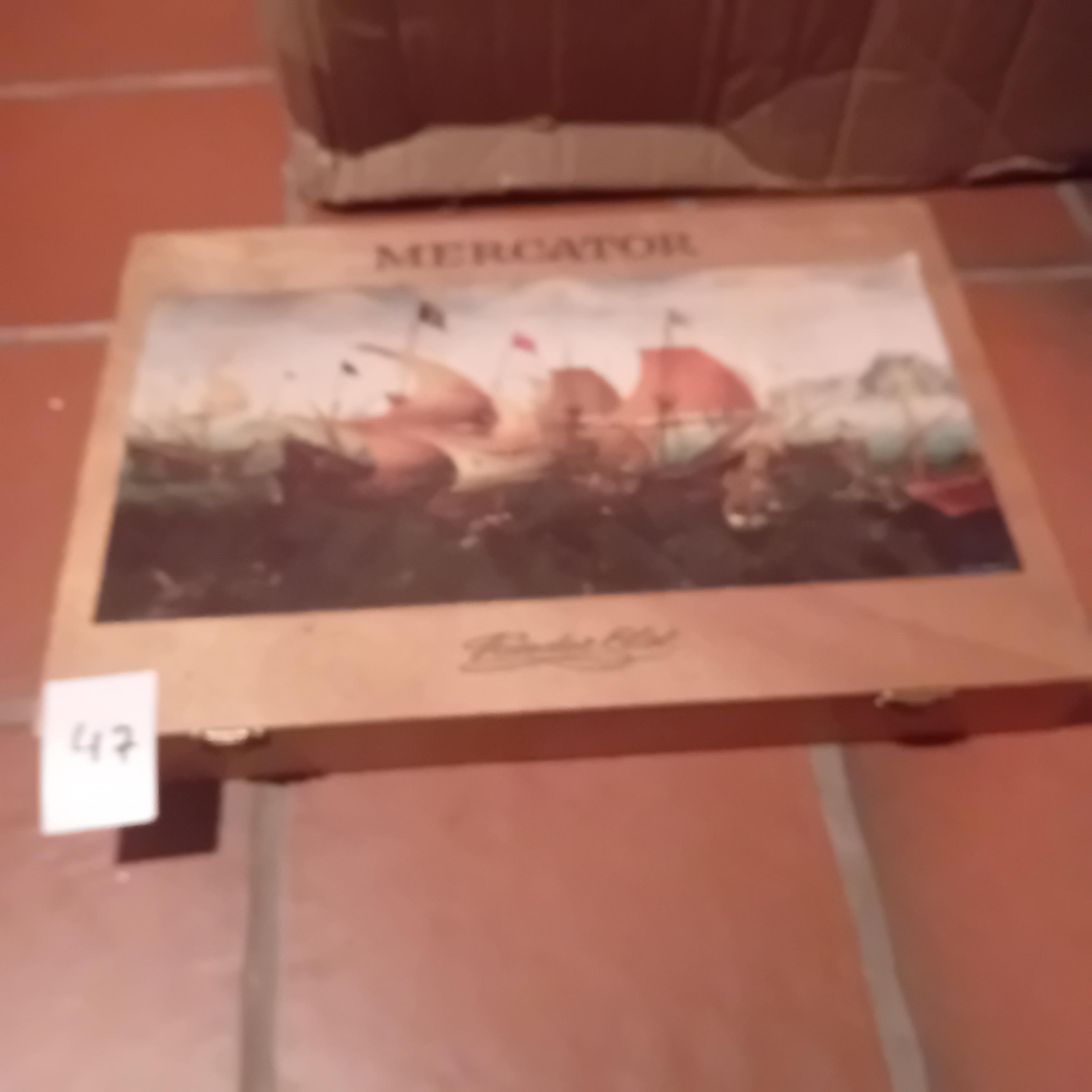 Sigarendoos "Mercator" lot 47 – kavel bij Goeiendeal, Lommel