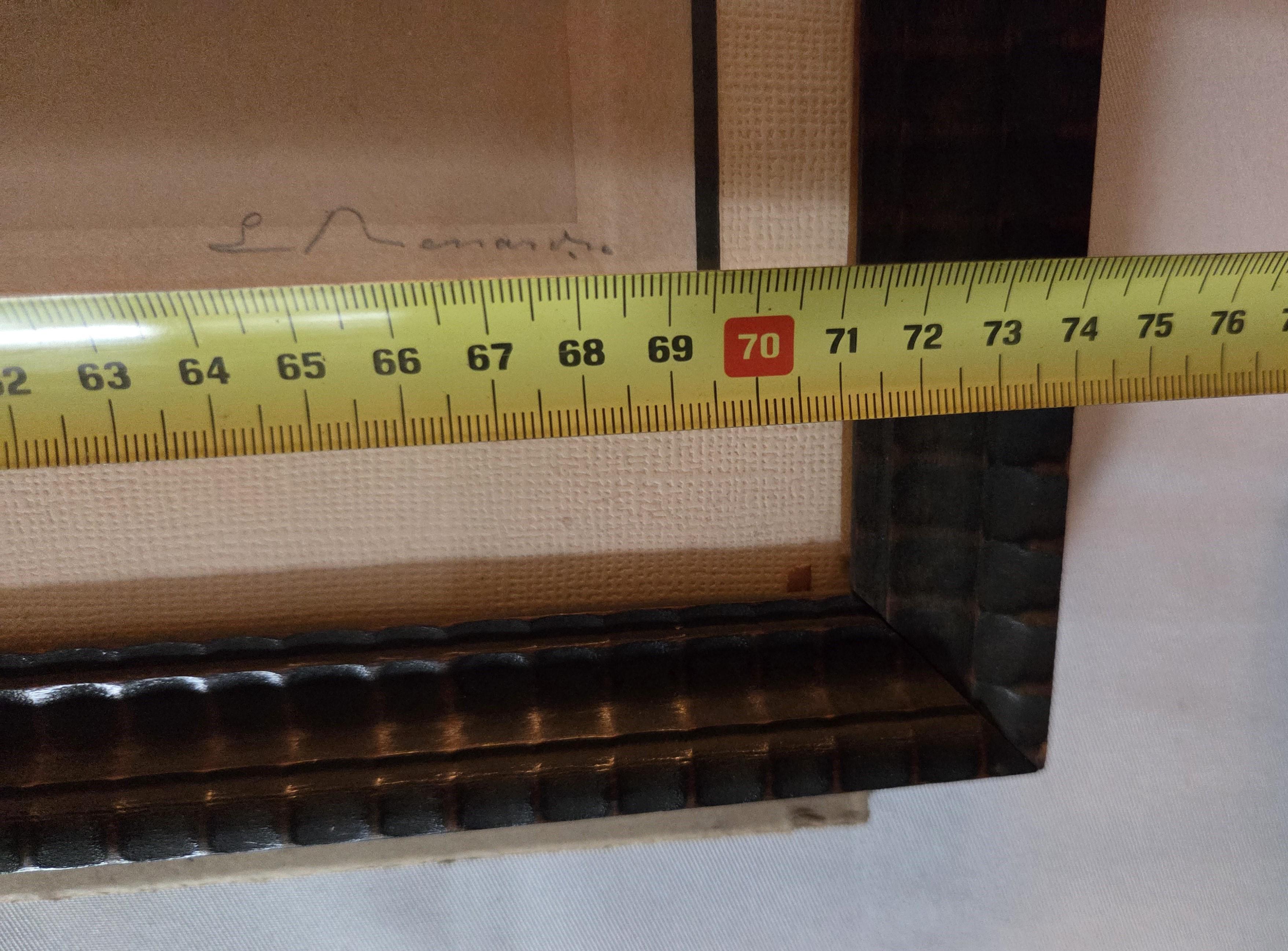 Dubbelportret in een kader met twee getekende legerofficieren/hoogwaardigheidsbekleders, gesigneerd L. Renard – Lot 127 – foto 5 – kavel bij Goeiendeal, Jette