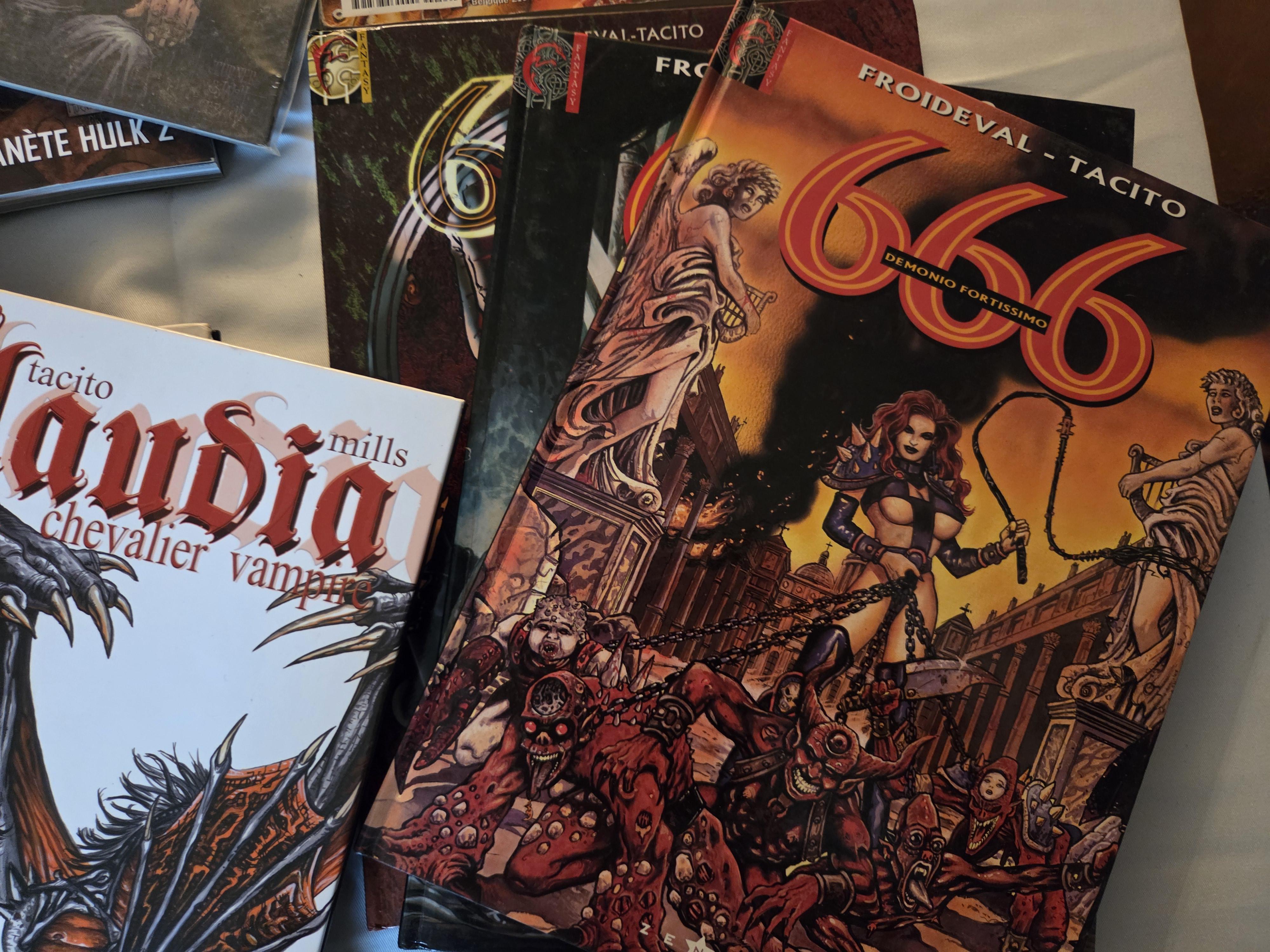 Verzameling comics van diverse reeksen, waaronder Claudia Chevalier Vampire, 666, Batman, The Incredible Hulk, Spawn en USA Magazine – Lot 142 – foto 5 – kavel bij Goeiendeal, Jett