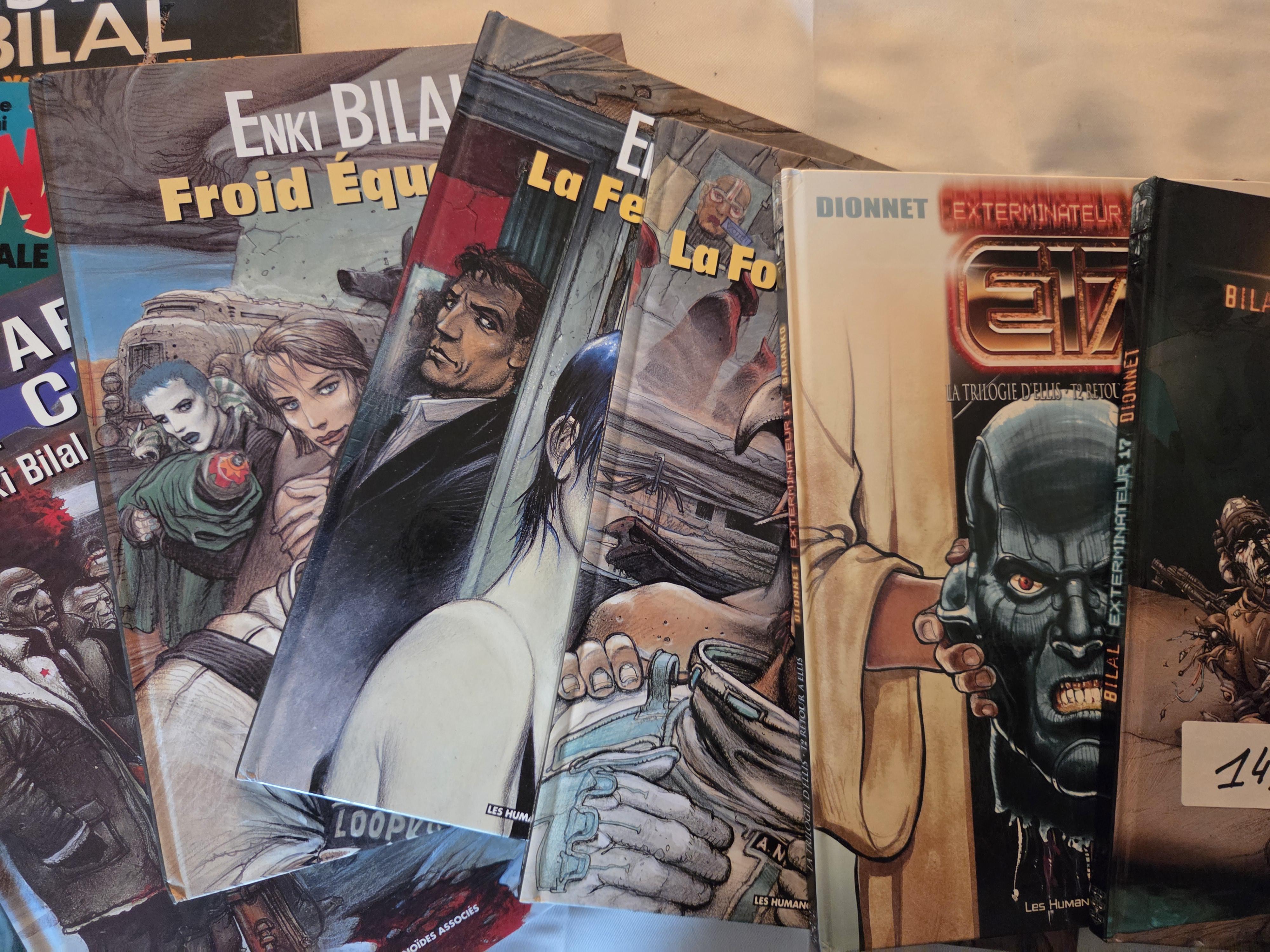 Verzameling diverse graphic novels van Enki Bilal en Christin Bilal, waaronder Froid Équateur en Exterminateur 17 – Lot 149 – foto 2 – kavel bij Goeiendeal, Jette