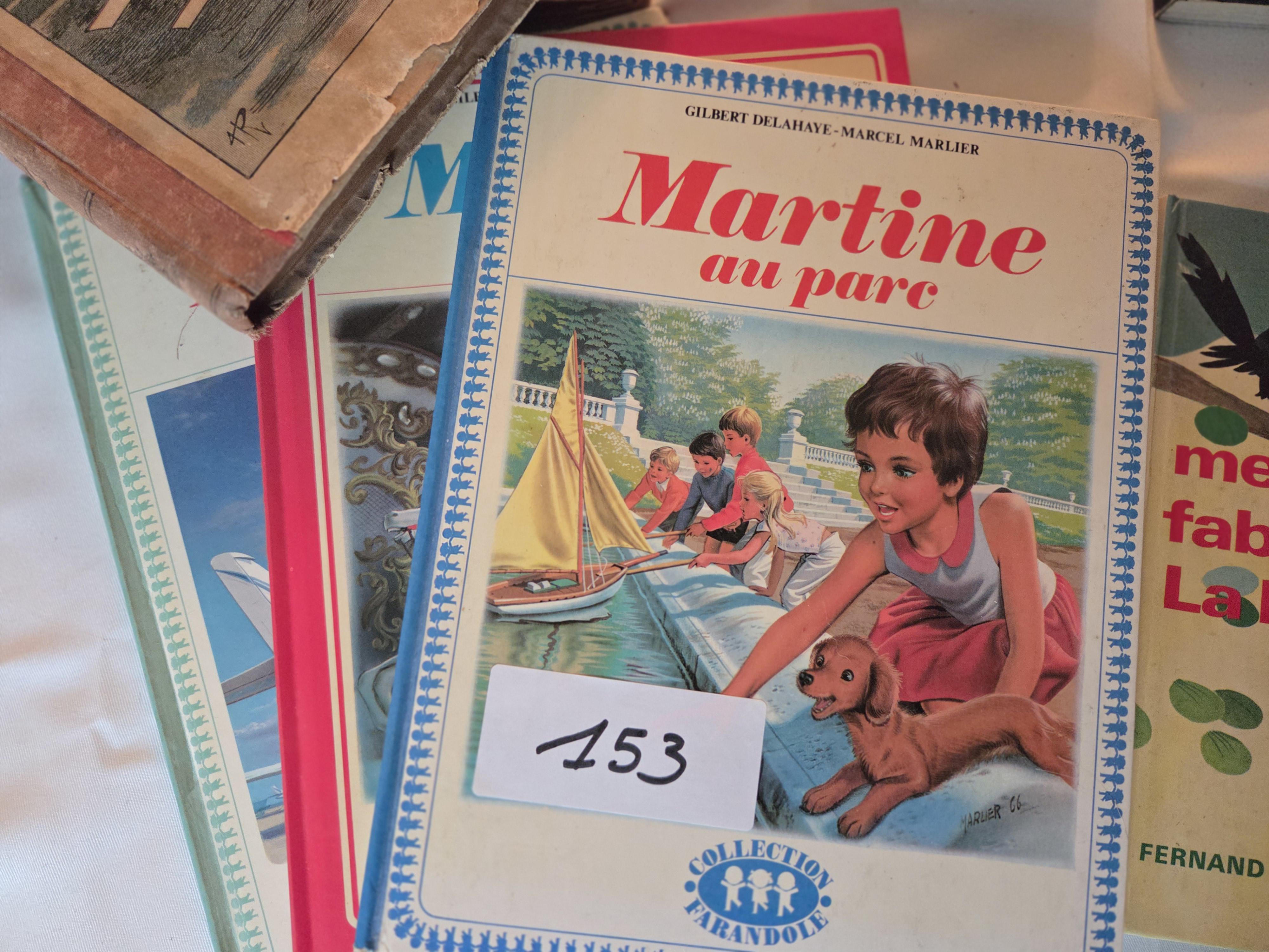 Kavel diverse Franstalige en Engelstalige lees-en prentenboeken, waaronder Martine au parc, fables de La Fontaine en Batman The Dark Knight Return… – foto 2 – kavel bij Goeiendeal,