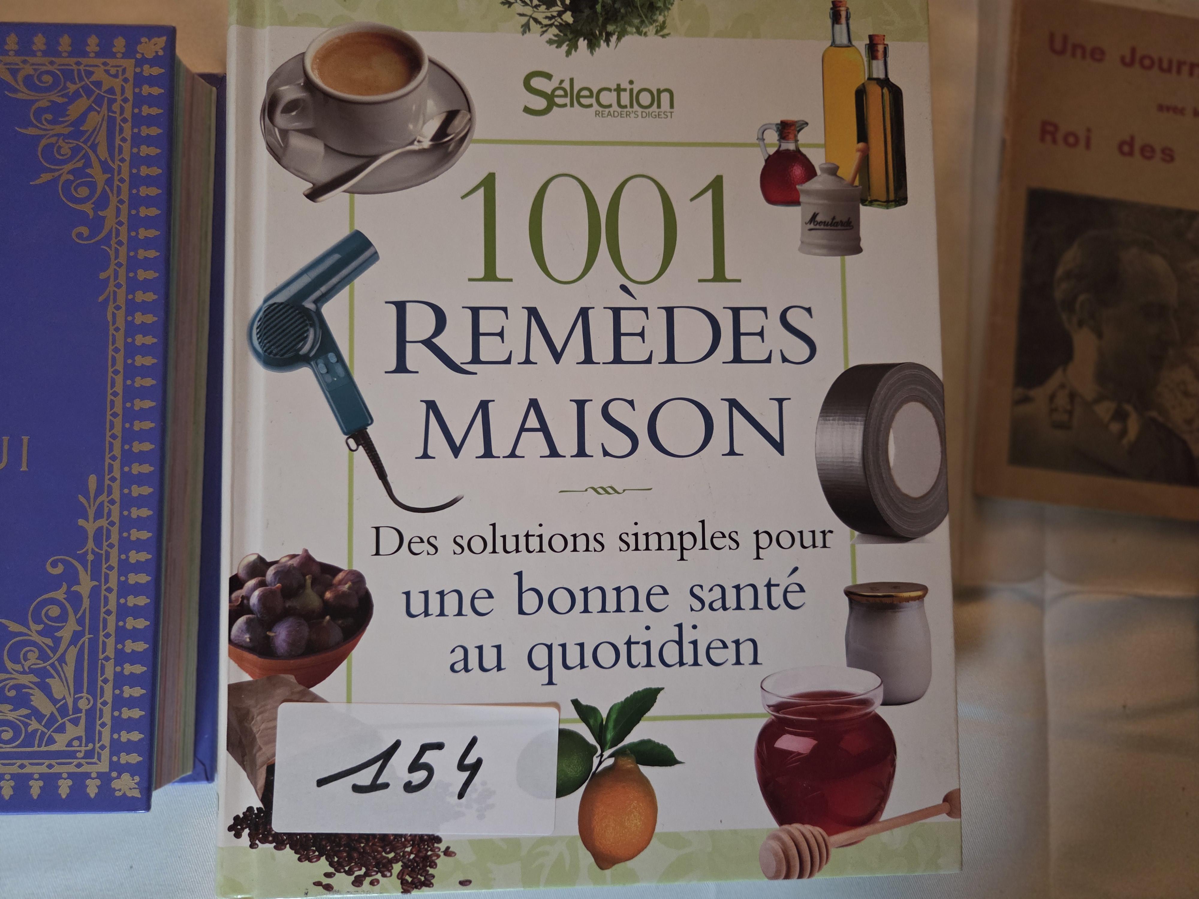 Set van vier diverse boeken over praktische tips, huismiddeltjes en het koningshuis, waaronder Albert II intime en 1001 Remèdes Maison – Lot 154 – foto 2 – kavel bij Goeiendeal, Je