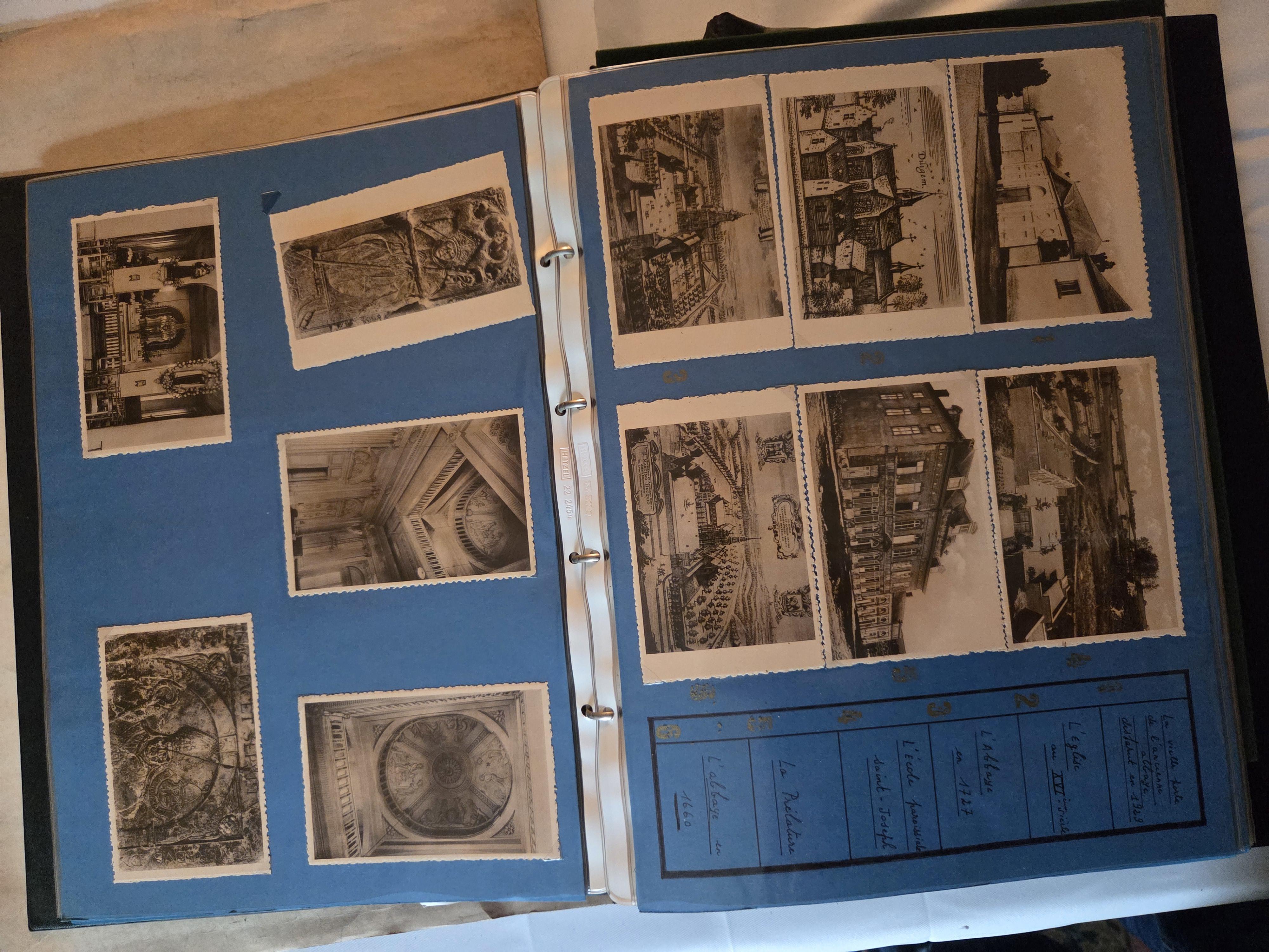 Twee zwarte mappen gevuld met documenten en herdenkingskaarten – Lot 166 – foto 6 – kavel bij Goeiendeal, Jette