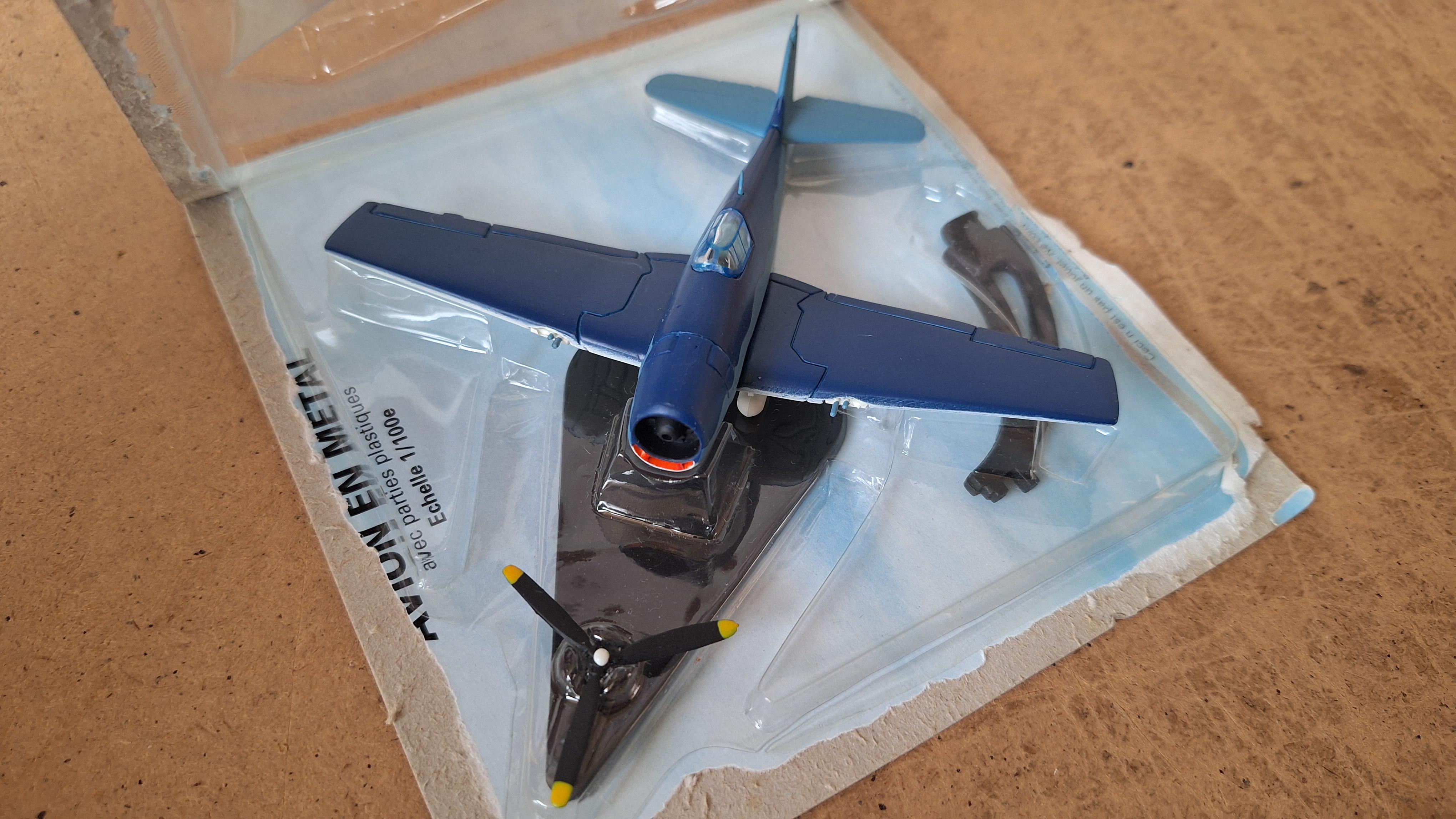 Modelvliegtuig Grumman F6F Hellcat - "Avion en Metal" Editie – foto 2 – kavel bij Goeiendeal