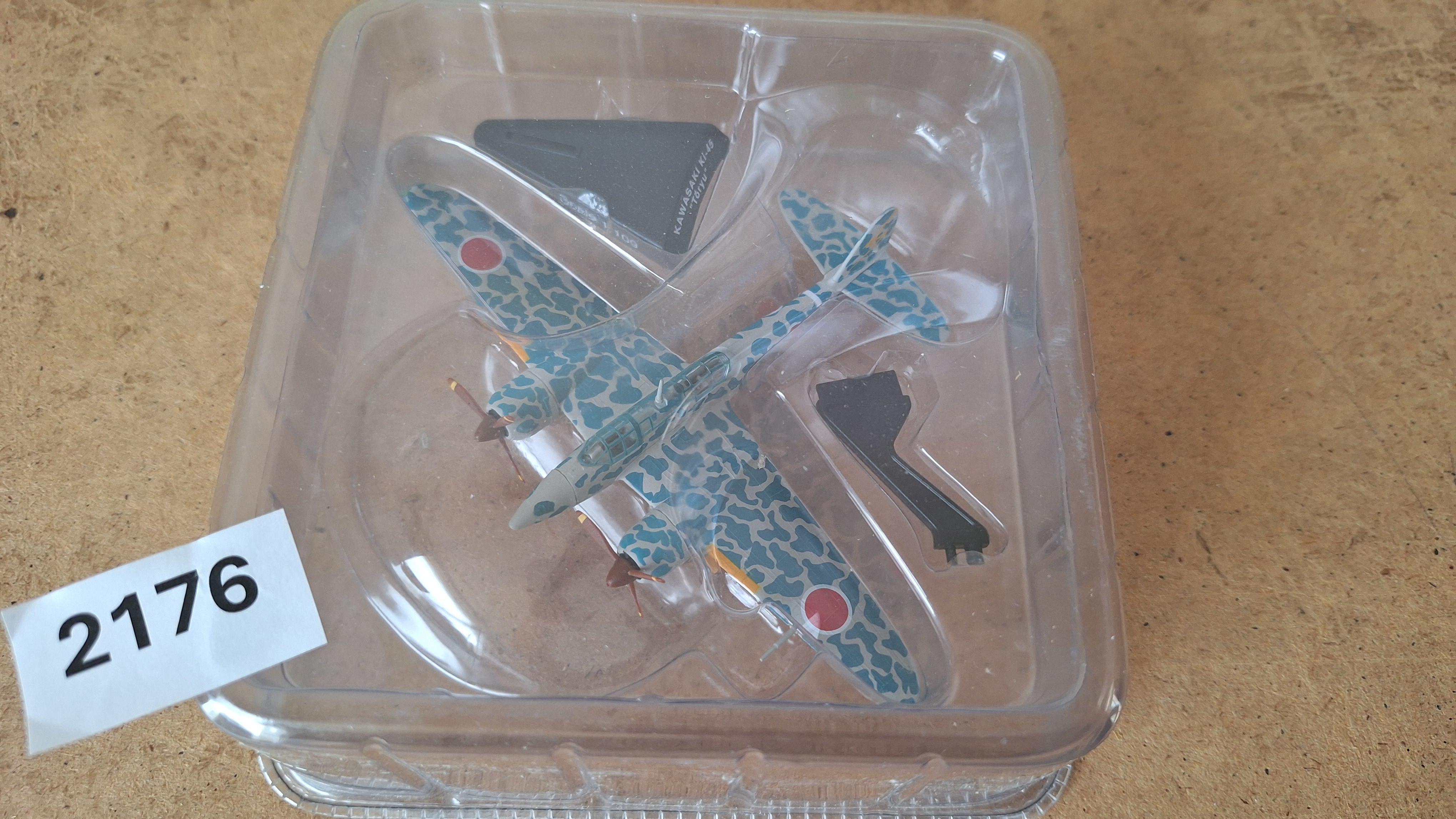 Modelvliegtuig Kawasaki Ki-45 Toryu - IXO / Altaya – kavel bij Goeiendeal
