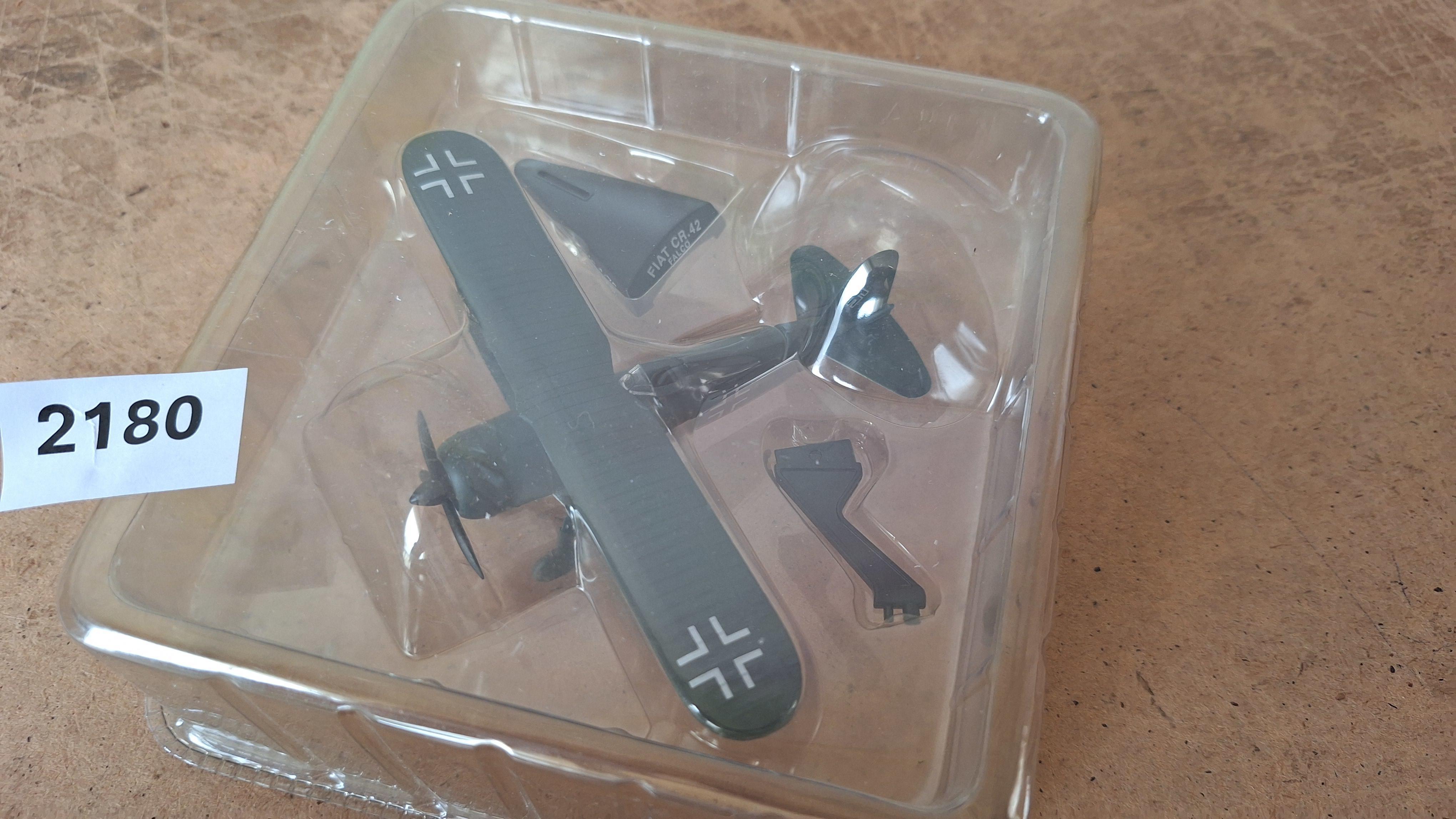 Modelvliegtuig Fiat CR.42 Falco - IXO / Altaya – kavel bij Goeiendeal