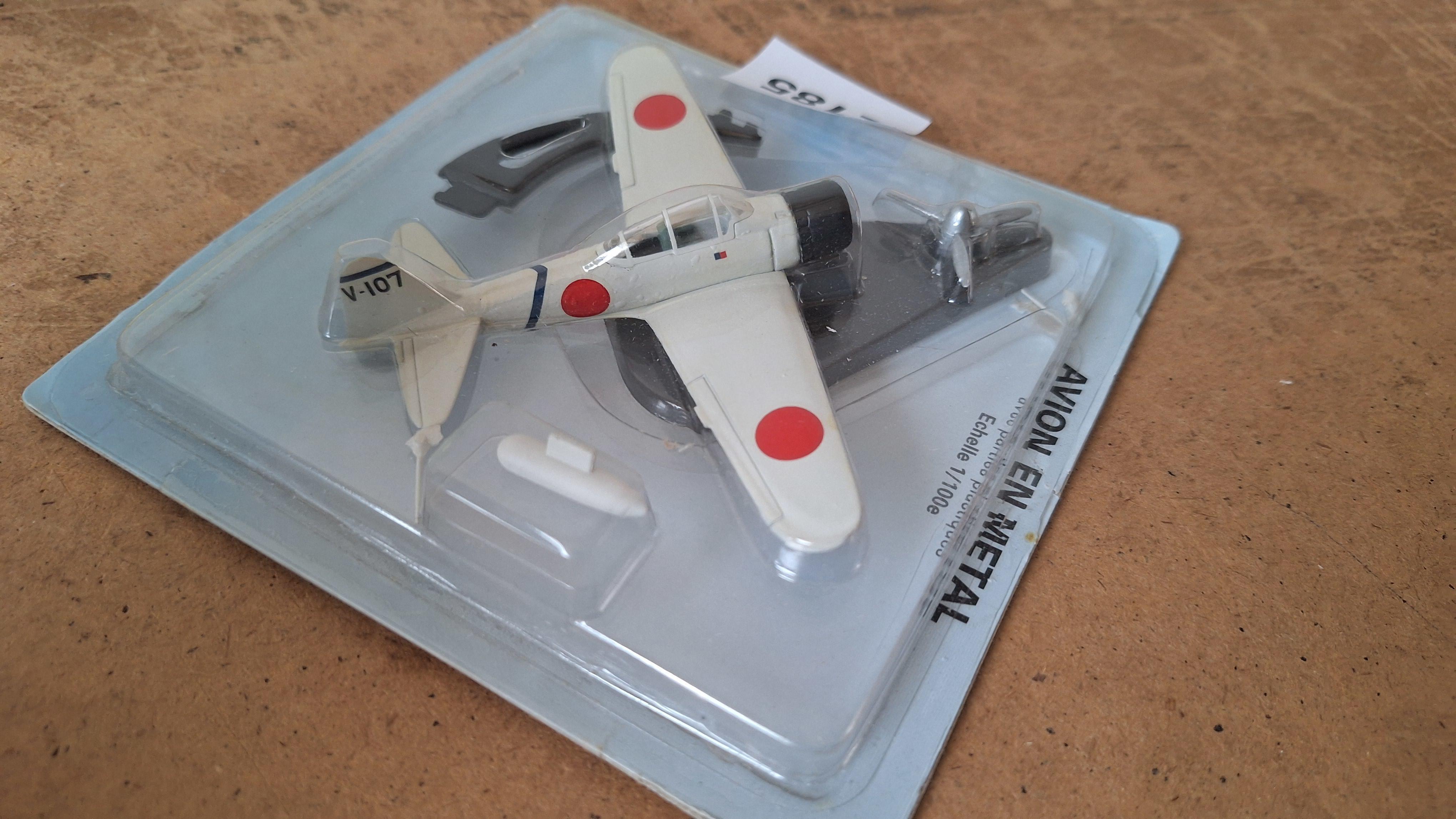 Modelvliegtuig Mitsubishi A6M2 Zero - "Avion en Metal" Editie – foto 2 – kavel bij Goeiendeal