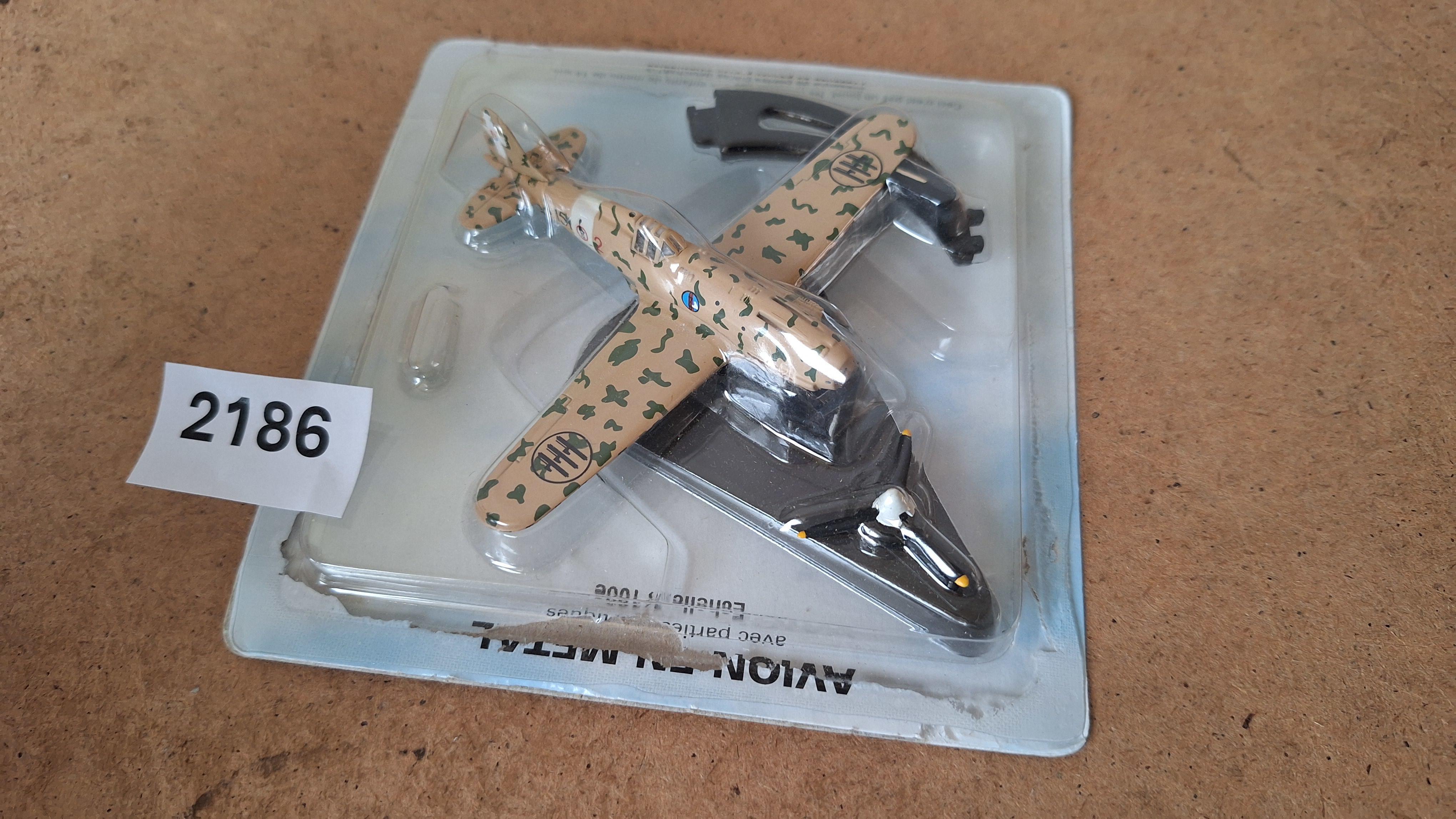 Modelvliegtuig Macchi MC.202 Folgore - "Avion en Metal" Editie – kavel bij Goeiendeal