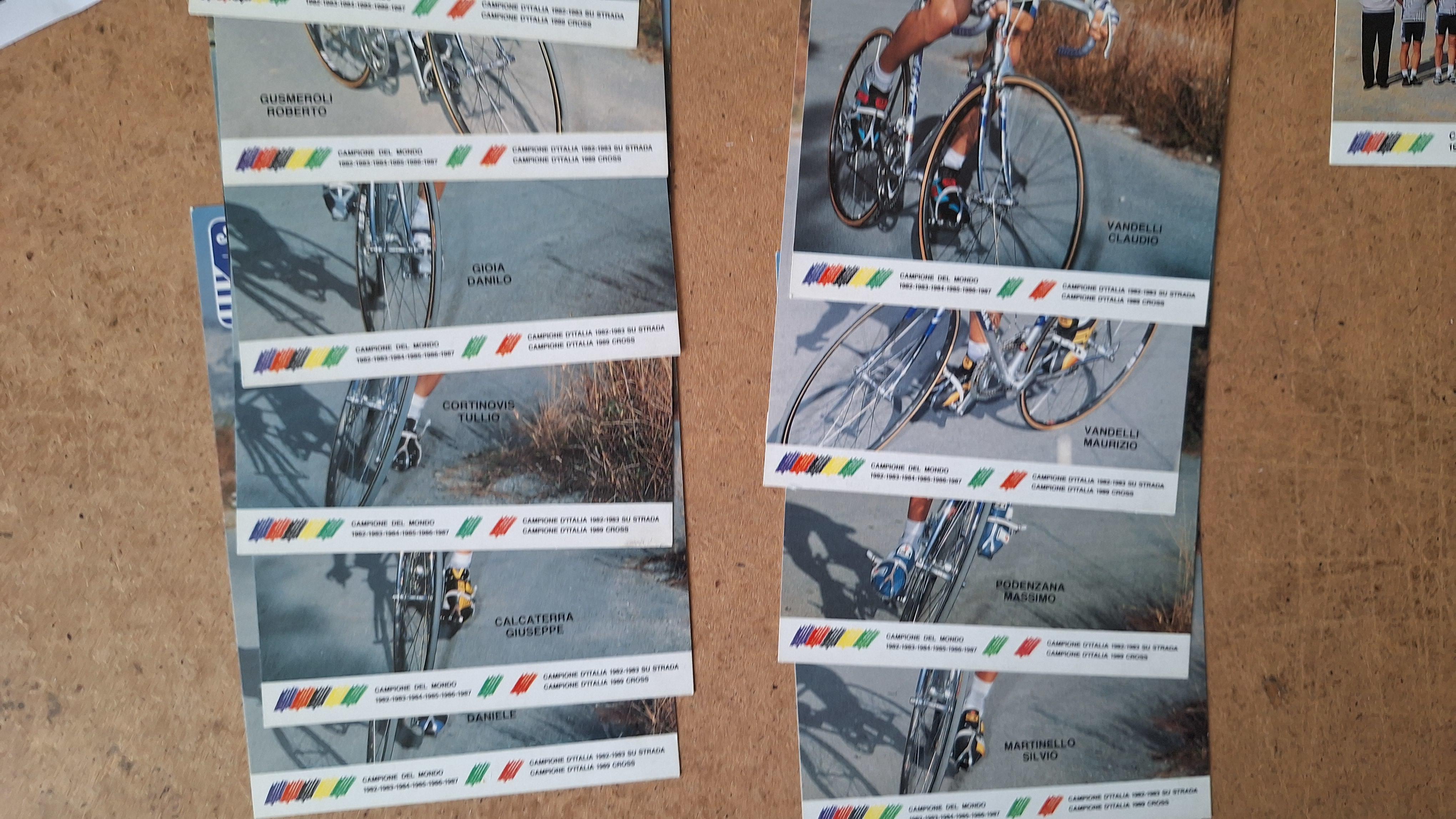 Ploegkaarten Atala-Campagnolo Team 1986 - Atala – foto 3 – kavel bij Goeiendeal