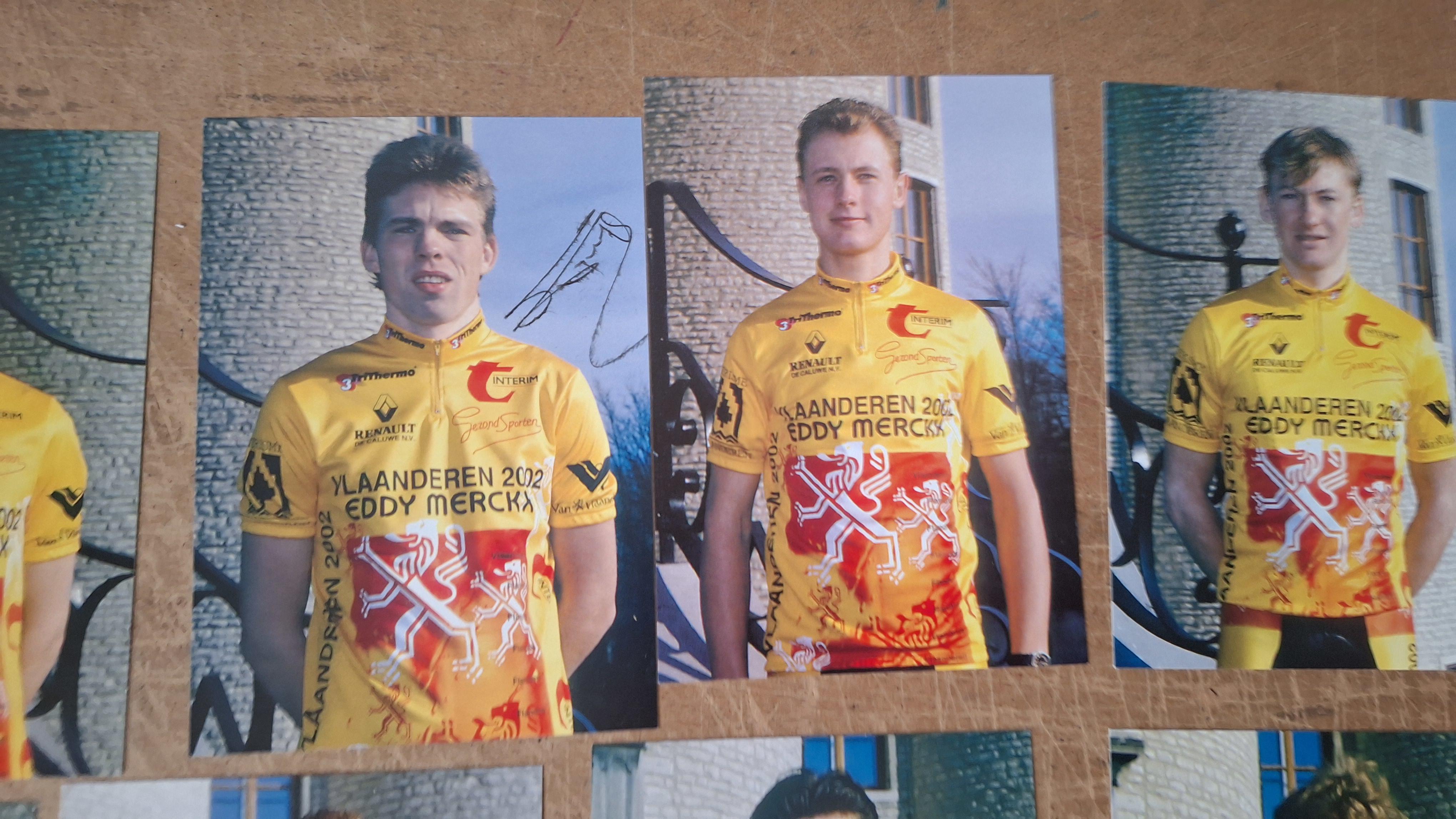 Ploegkaarten Vlaanderen 2002-Eddy Merckx Team 2002 - Vlaanderen 2002 – foto 2 – kavel bij Goeiendeal