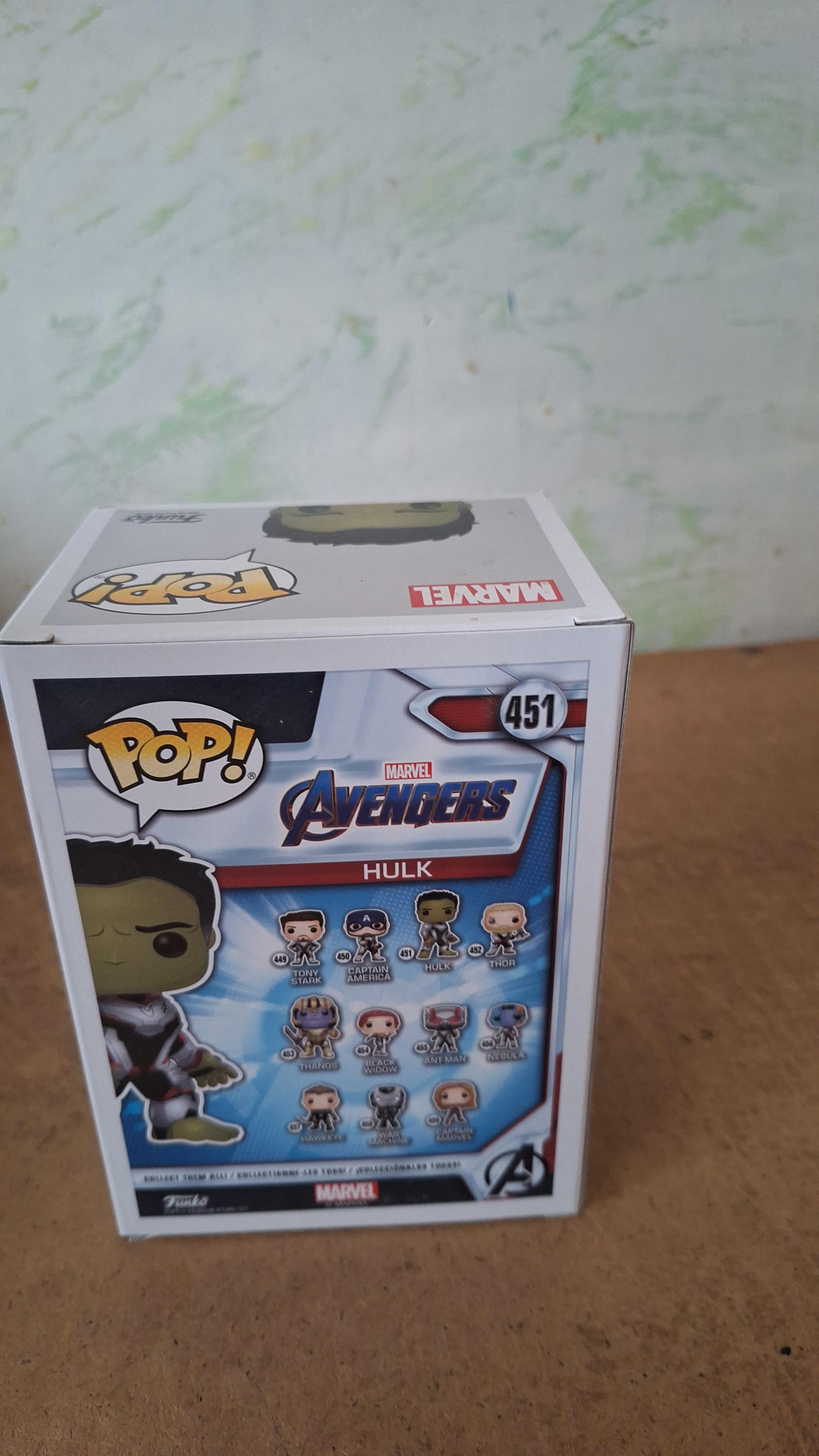 Funko Pop! Marvel Avengers Hulk 451 – foto 3 – kavel bij Goeiendeal