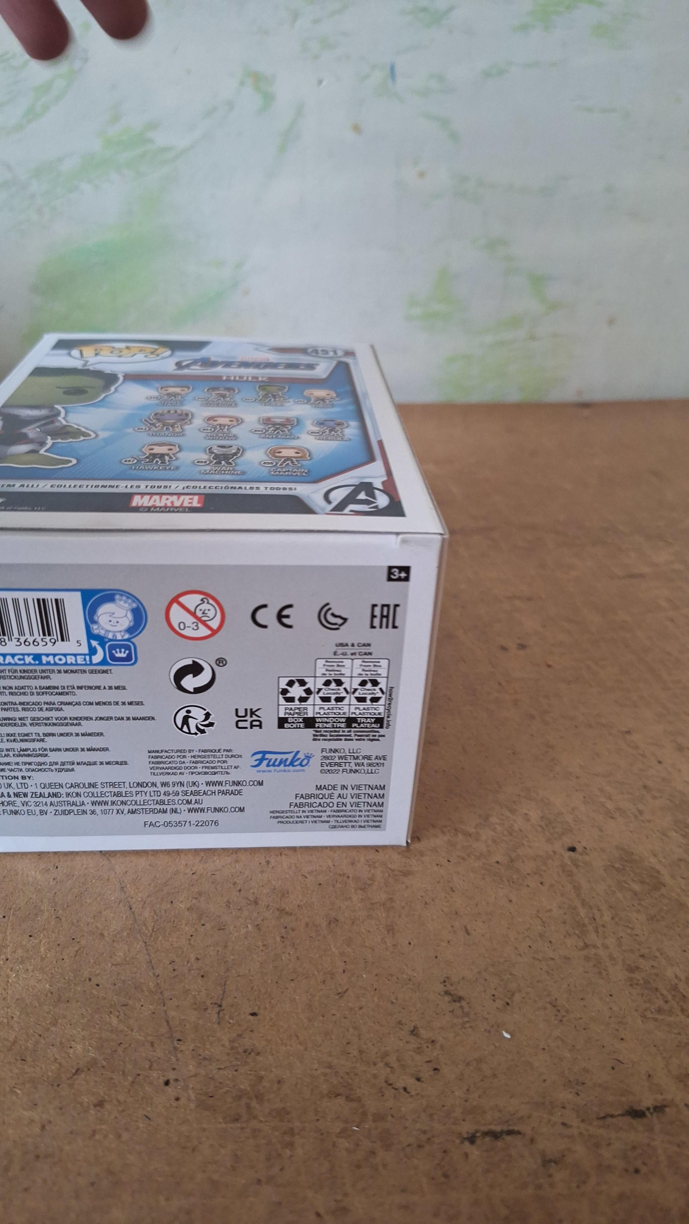 Funko Pop! Marvel Avengers Hulk 451 – foto 4 – kavel bij Goeiendeal