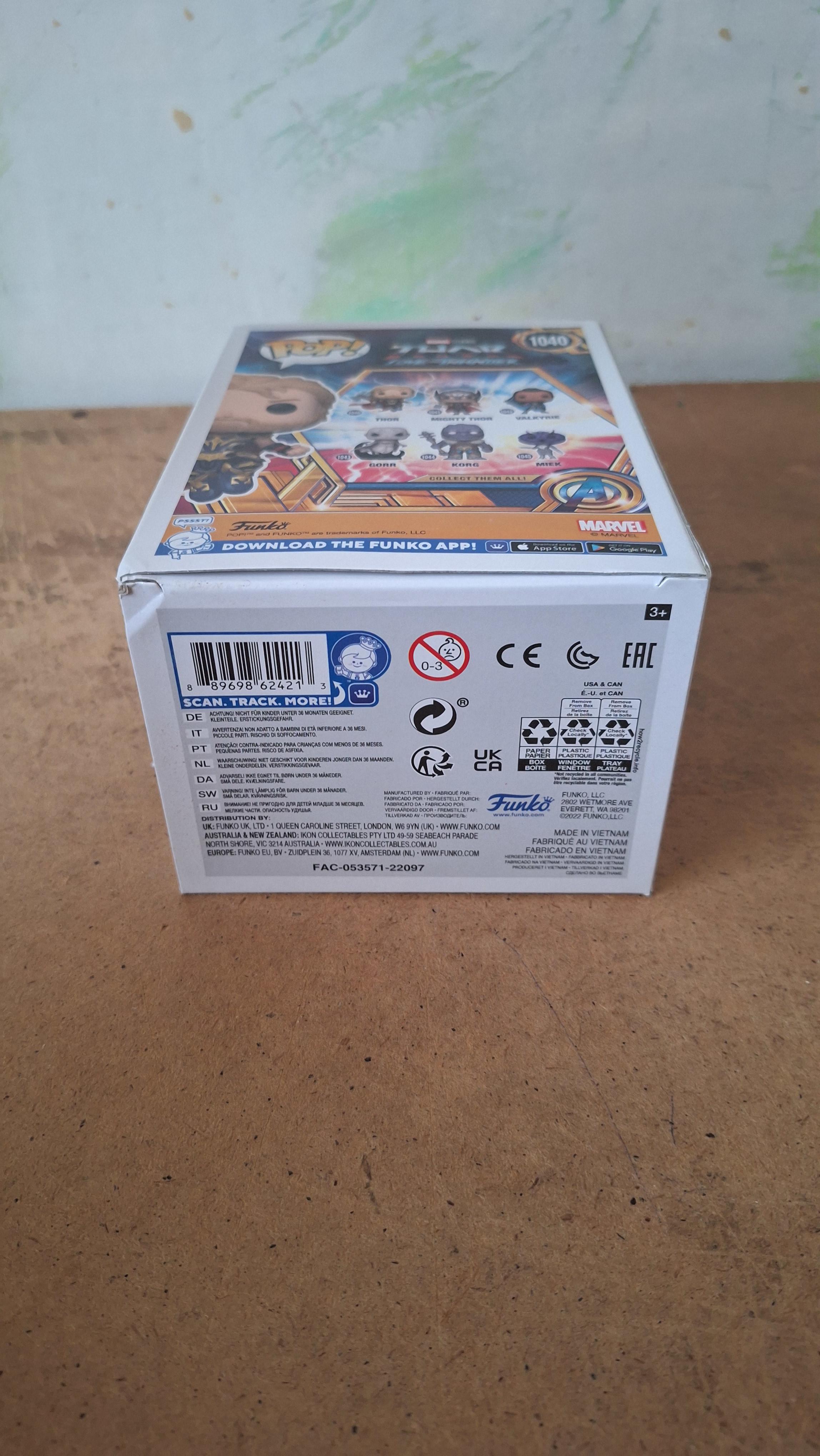 Funko Pop! Marvel Thor Love and Thunder Thor 1040 – foto 4 – kavel bij Goeiendeal