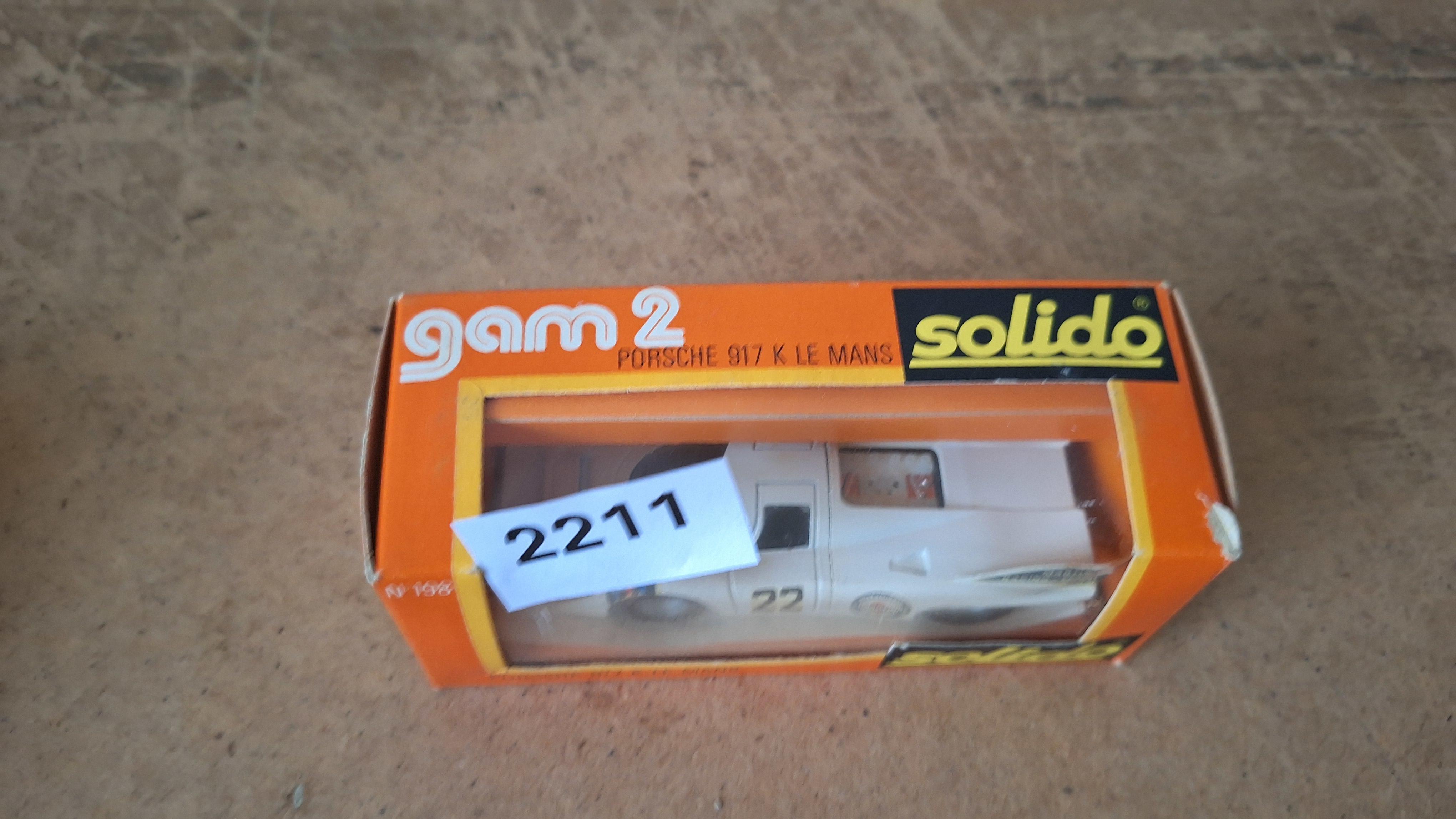 Modelauto Porsche 917 K Le Mans - Solido – foto 2 – kavel bij Goeiendeal