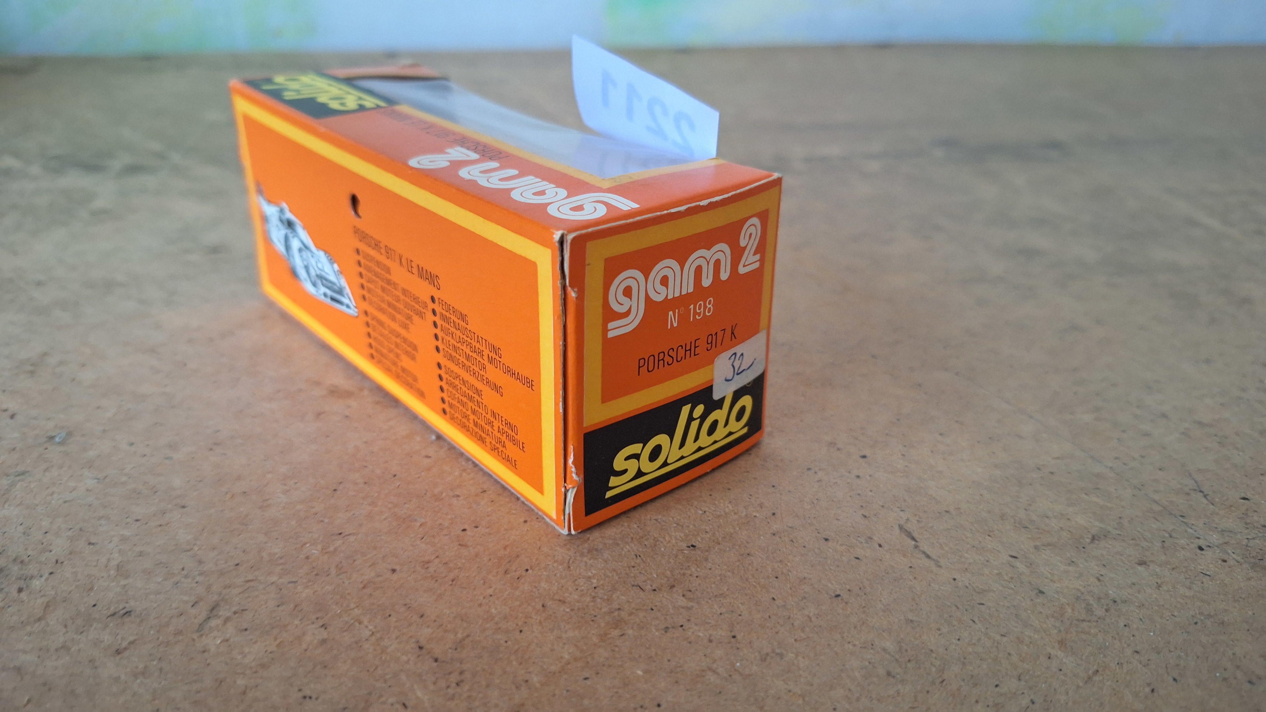 Modelauto Porsche 917 K Le Mans - Solido – foto 4 – kavel bij Goeiendeal