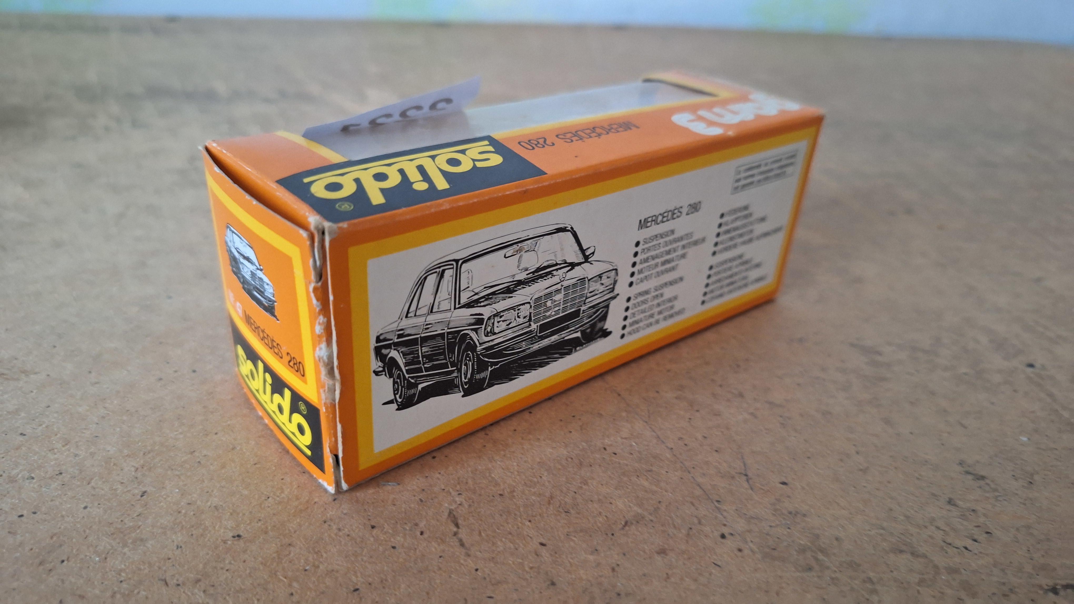 Modelauto Mercedes 280 N° 47 - Solido – foto 3 – kavel bij Goeiendeal