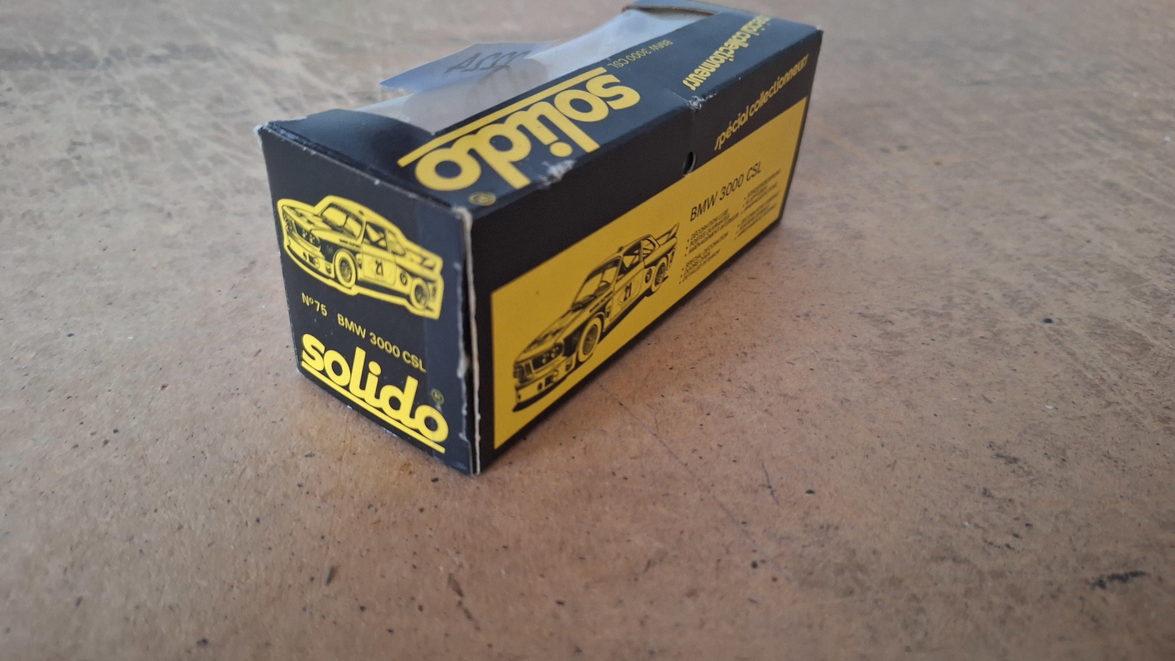 Modelauto BMW 3000 CSL N° 75 - Solido – foto 3 – kavel bij Goeiendeal
