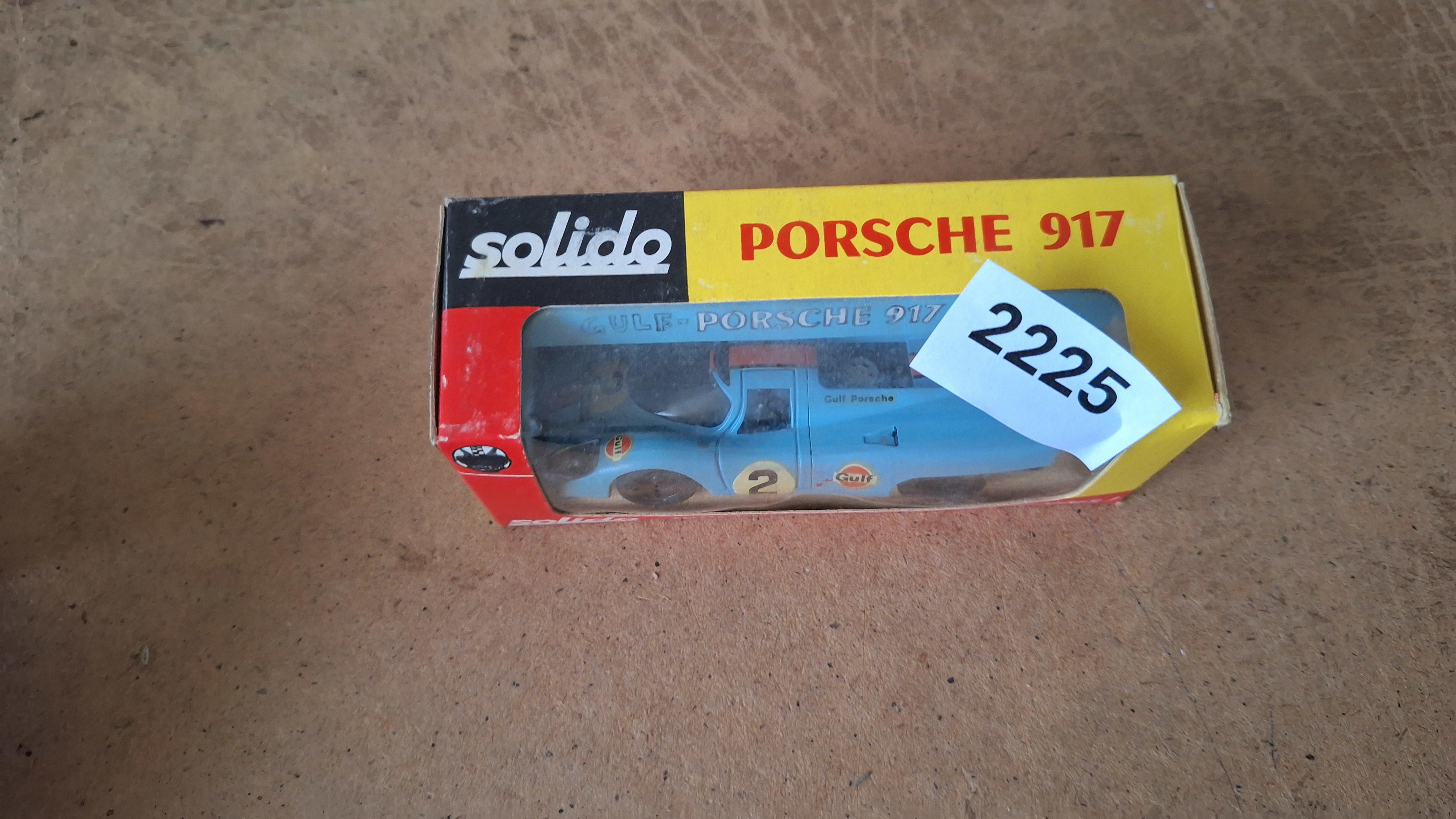 Modelauto Gulf-Porsche 917 - Solido – foto 2 – kavel bij Goeiendeal