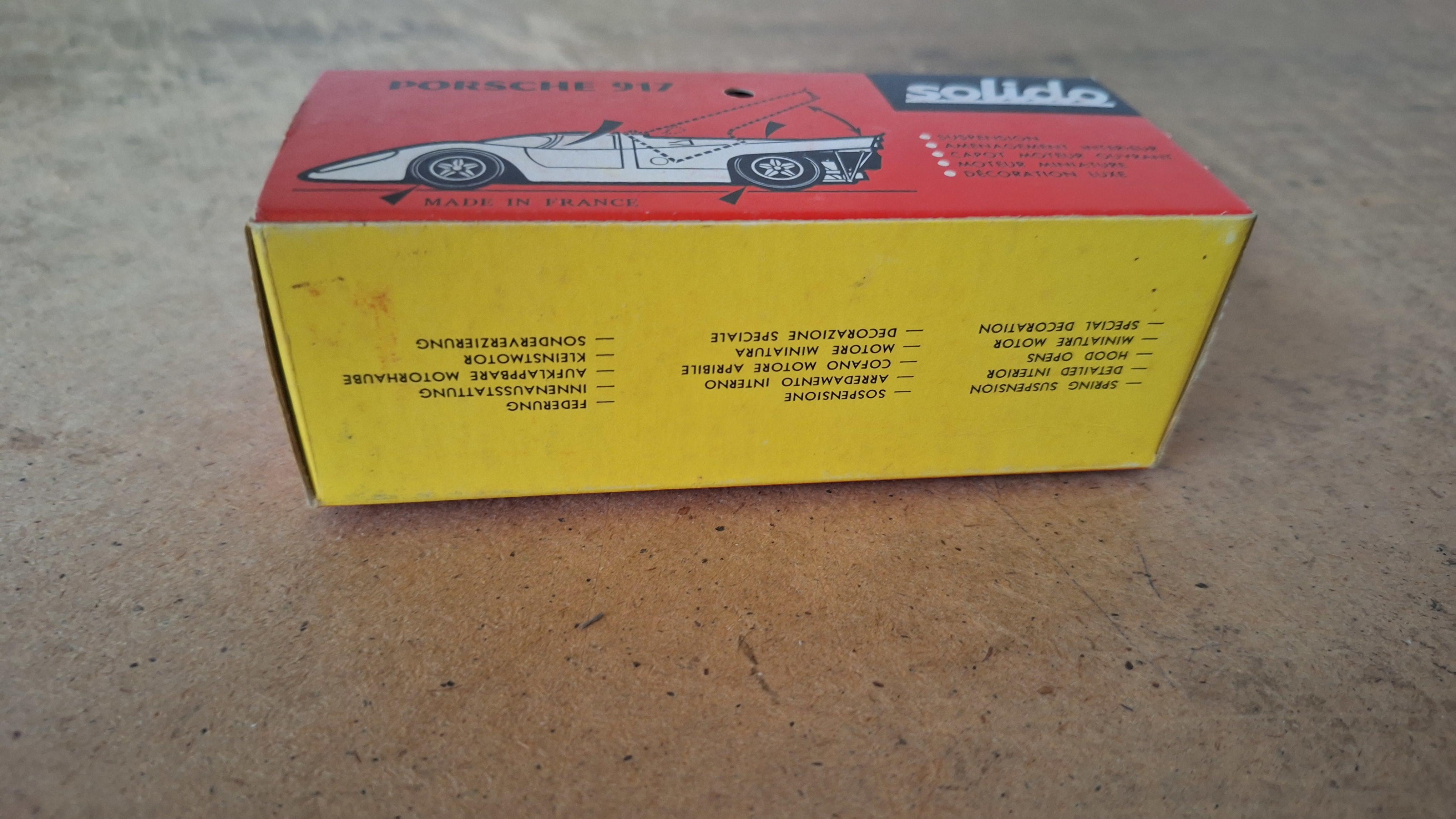 Modelauto Gulf-Porsche 917 - Solido – foto 5 – kavel bij Goeiendeal