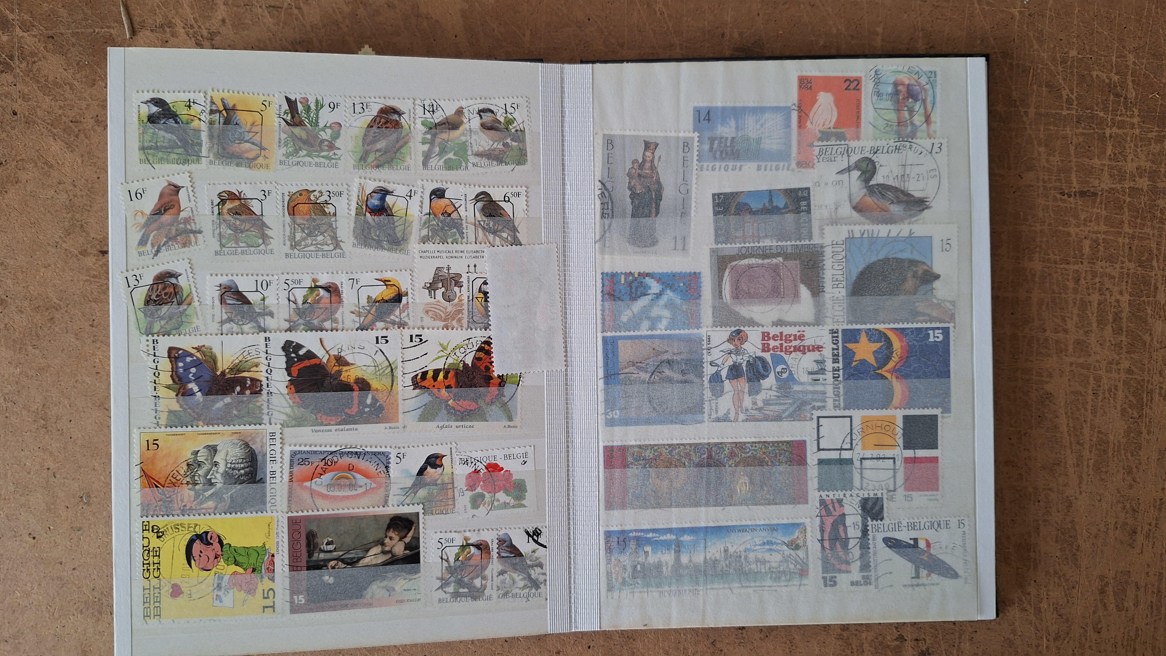 Postzegelalbum gevuld met postzegels van België – foto 7 – kavel bij Goeiendeal