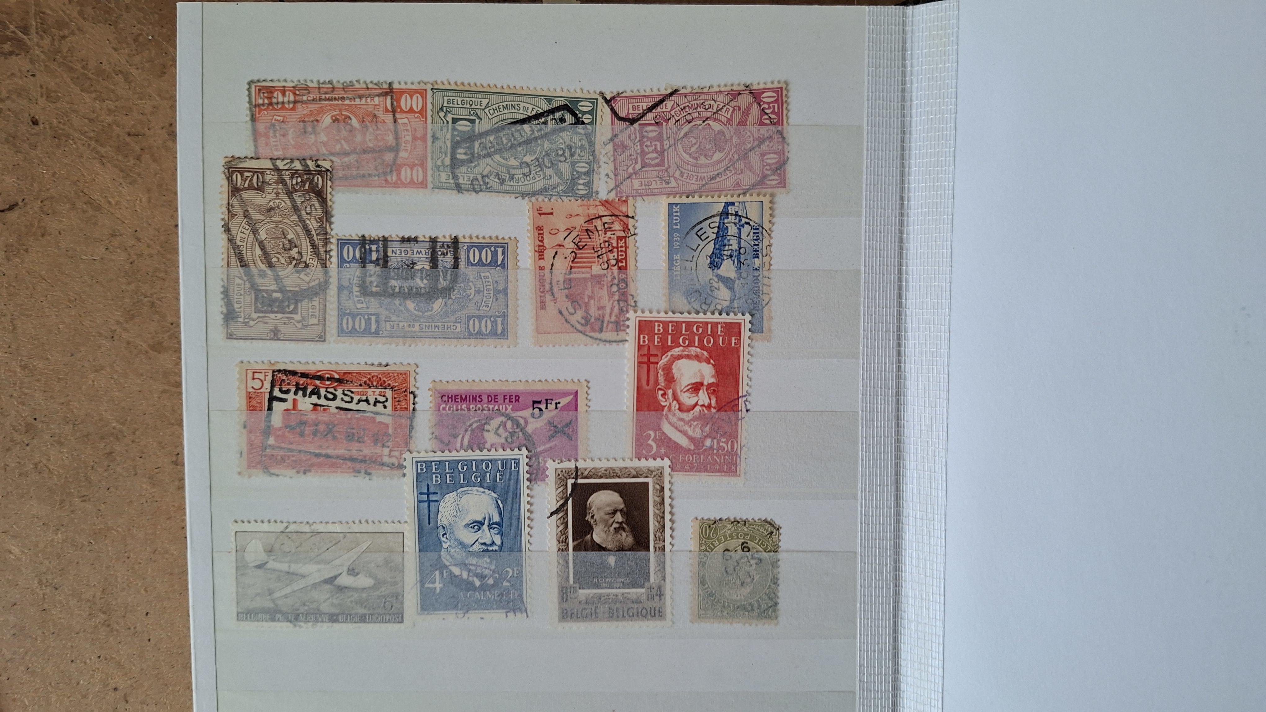 Postzegelalbum gevuld met postzegels van België – foto 9 – kavel bij Goeiendeal