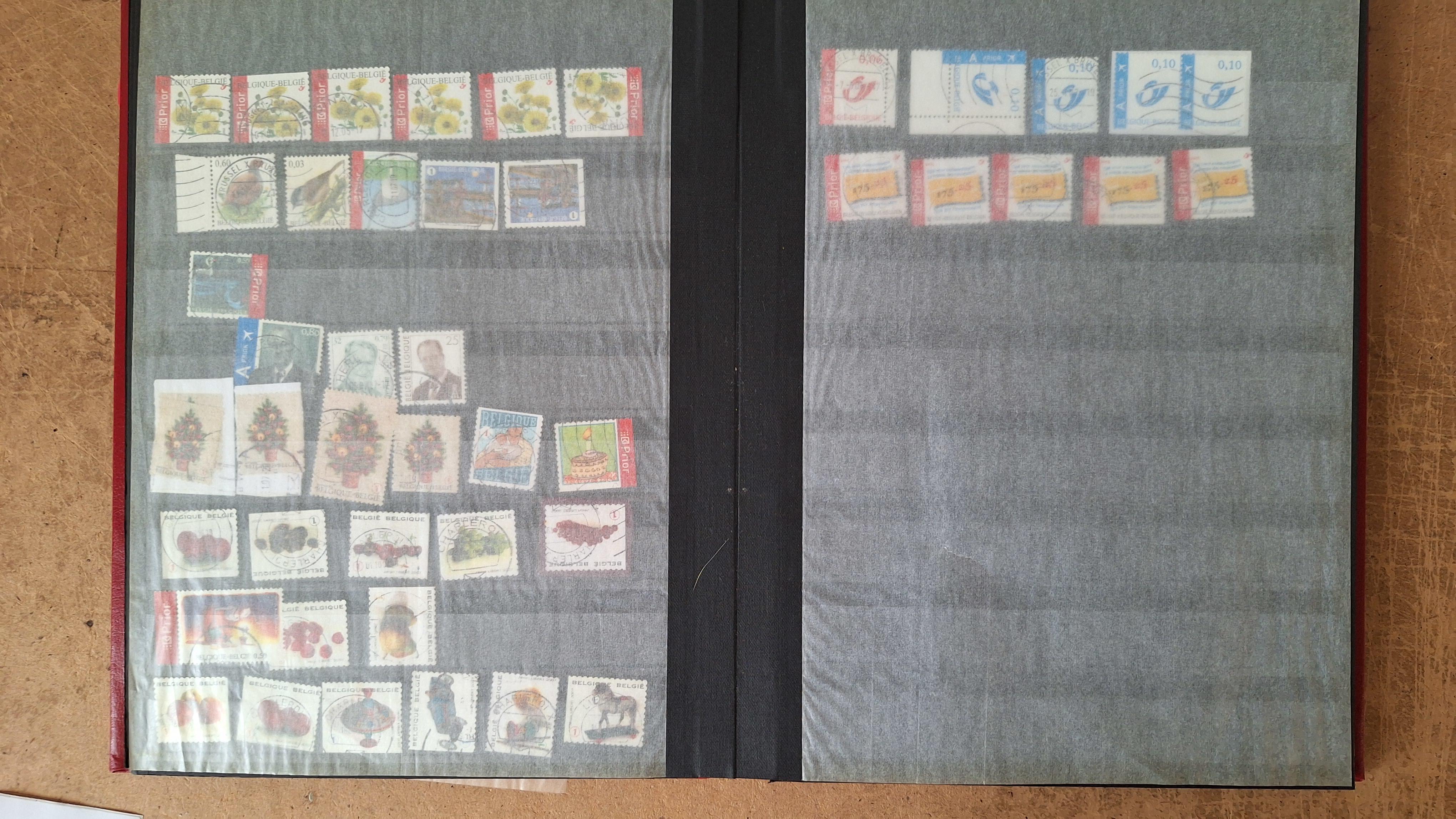Postzegelalbum gevuld met postzegels van België – foto 5 – kavel bij Goeiendeal