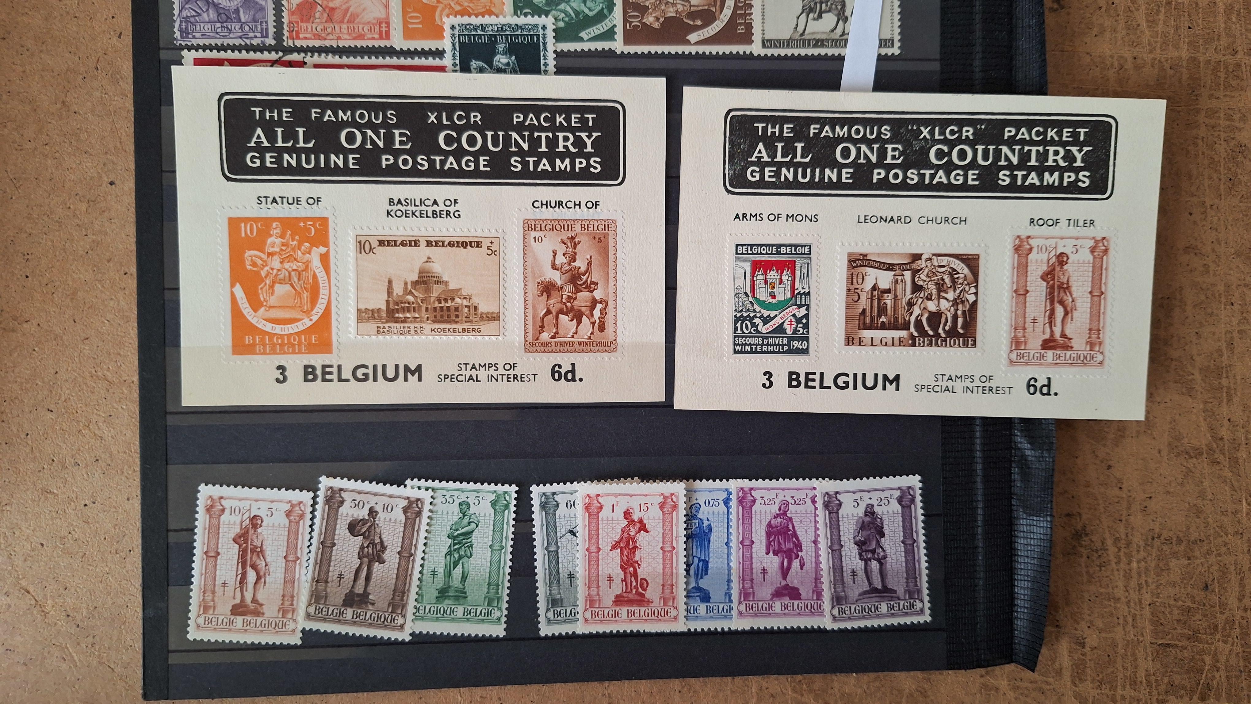 Verzameling historische postzegels uit België, waaronder diverse Orval-emissies – foto 3 – kavel bij Goeiendeal