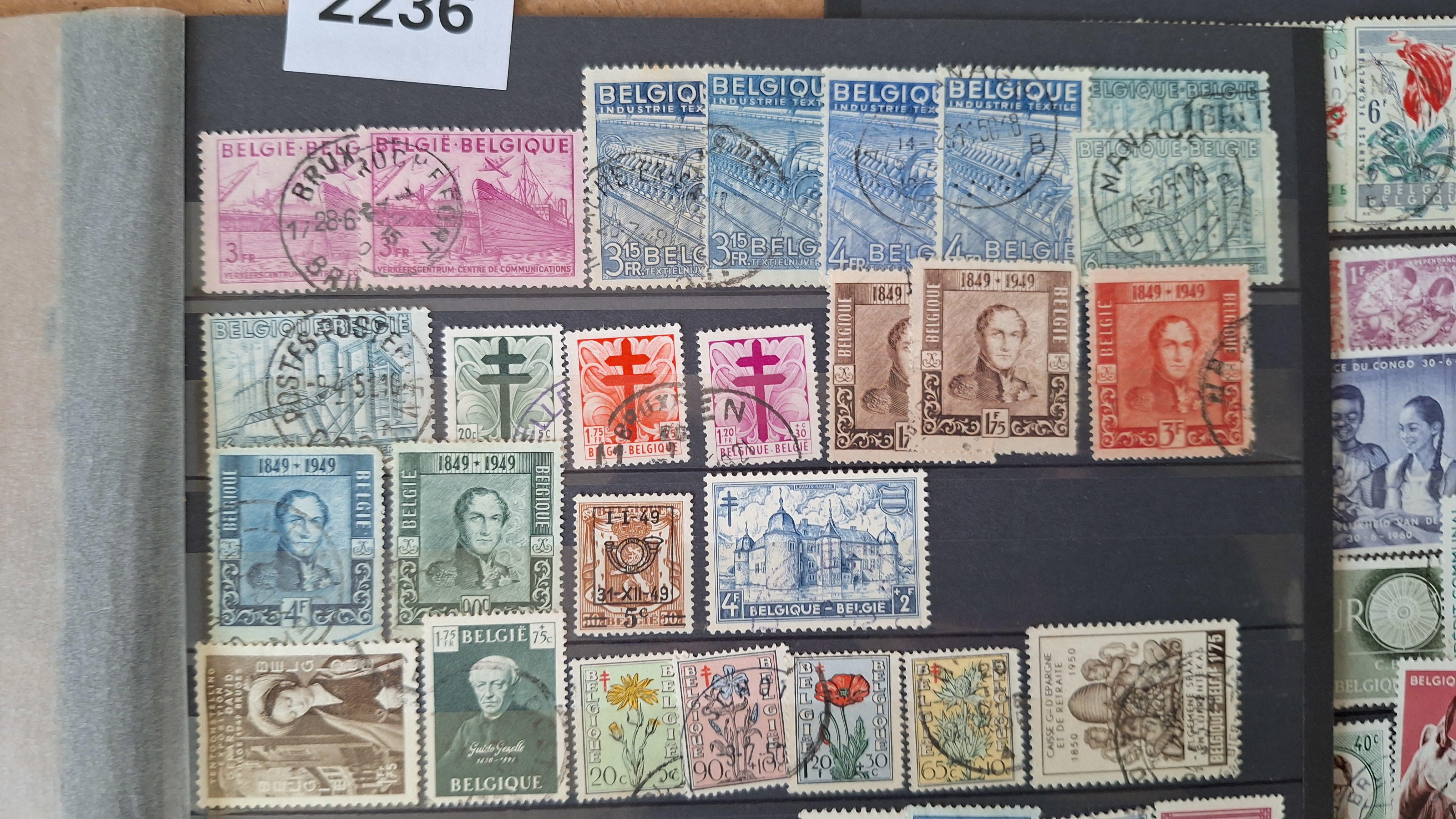 Verzameling uiteenlopende historische postzegels uit België – foto 4 – kavel bij Goeiendeal