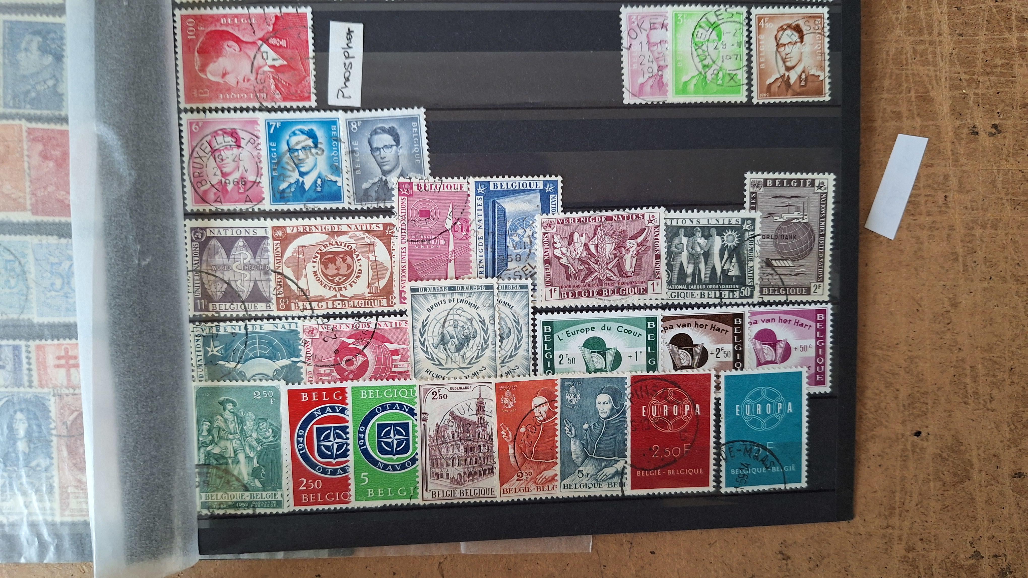 Verzameling uiteenlopende historische postzegels uit België – foto 6 – kavel bij Goeiendeal
