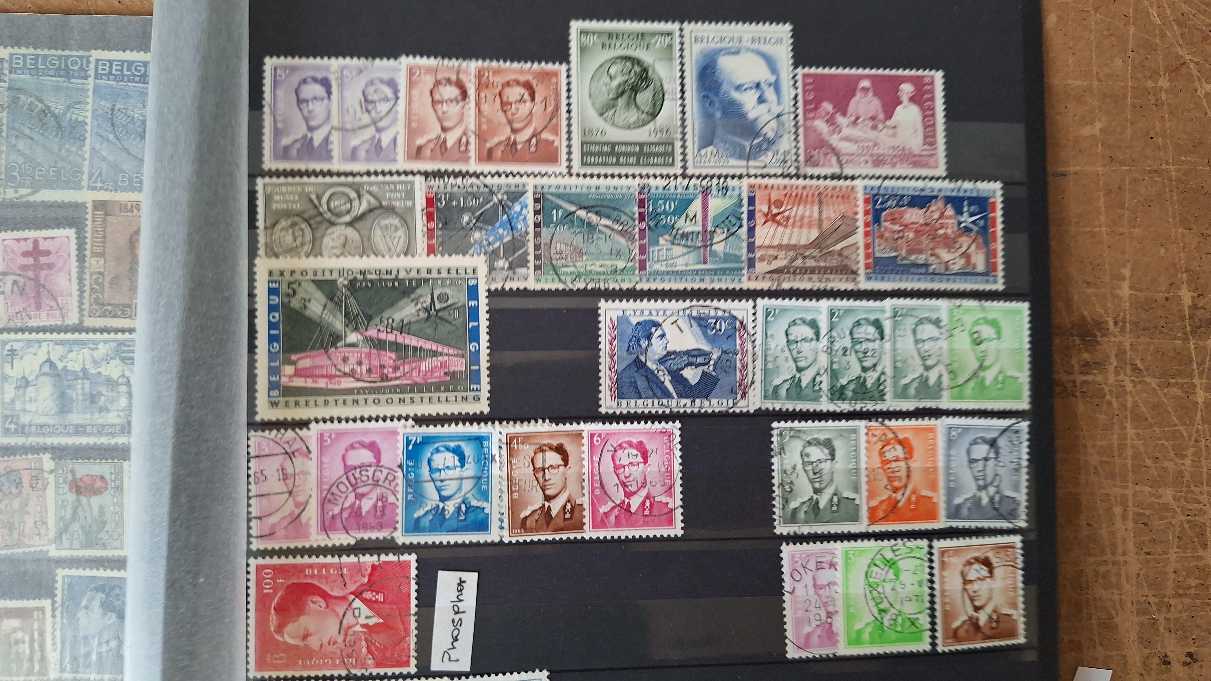 Verzameling uiteenlopende historische postzegels uit België – foto 7 – kavel bij Goeiendeal