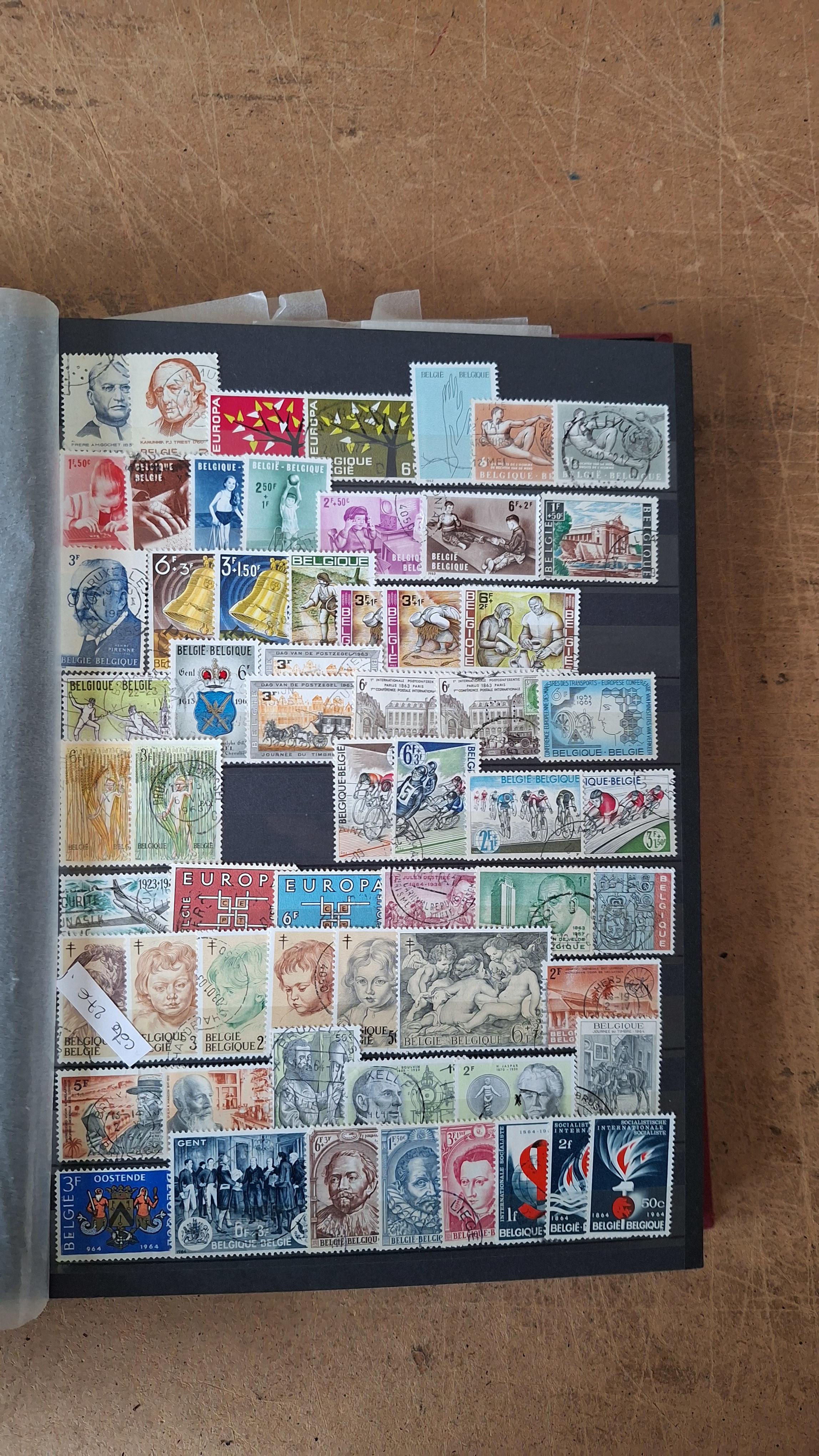 Postzegelalbum gevuld met postzegels van België – foto 2 – kavel bij Goeiendeal