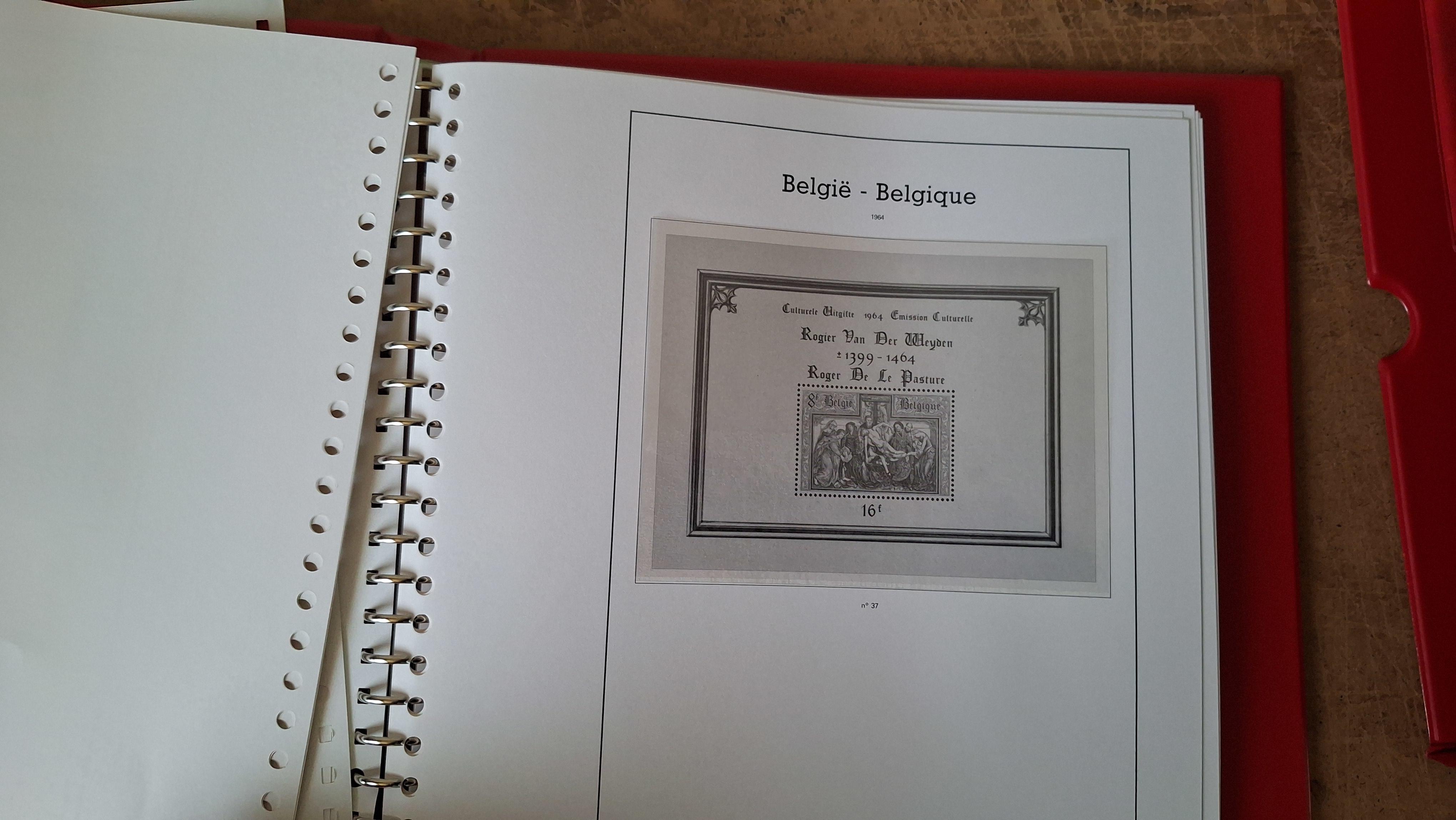 Postzegelalbum Yvert & Tillier met bladen zonder postzegels België – foto 5 – kavel bij Goeiendeal