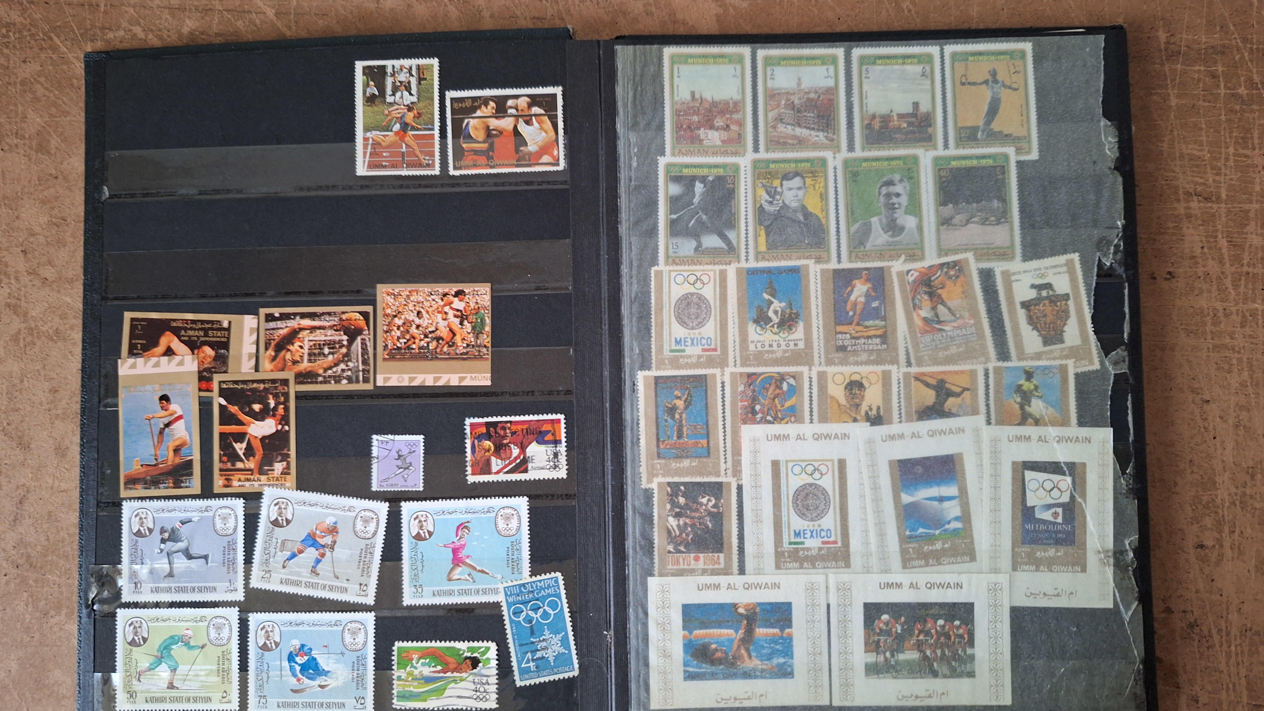 Postzegelalbum gevuld met postzegels – foto 2 – kavel bij Goeiendeal