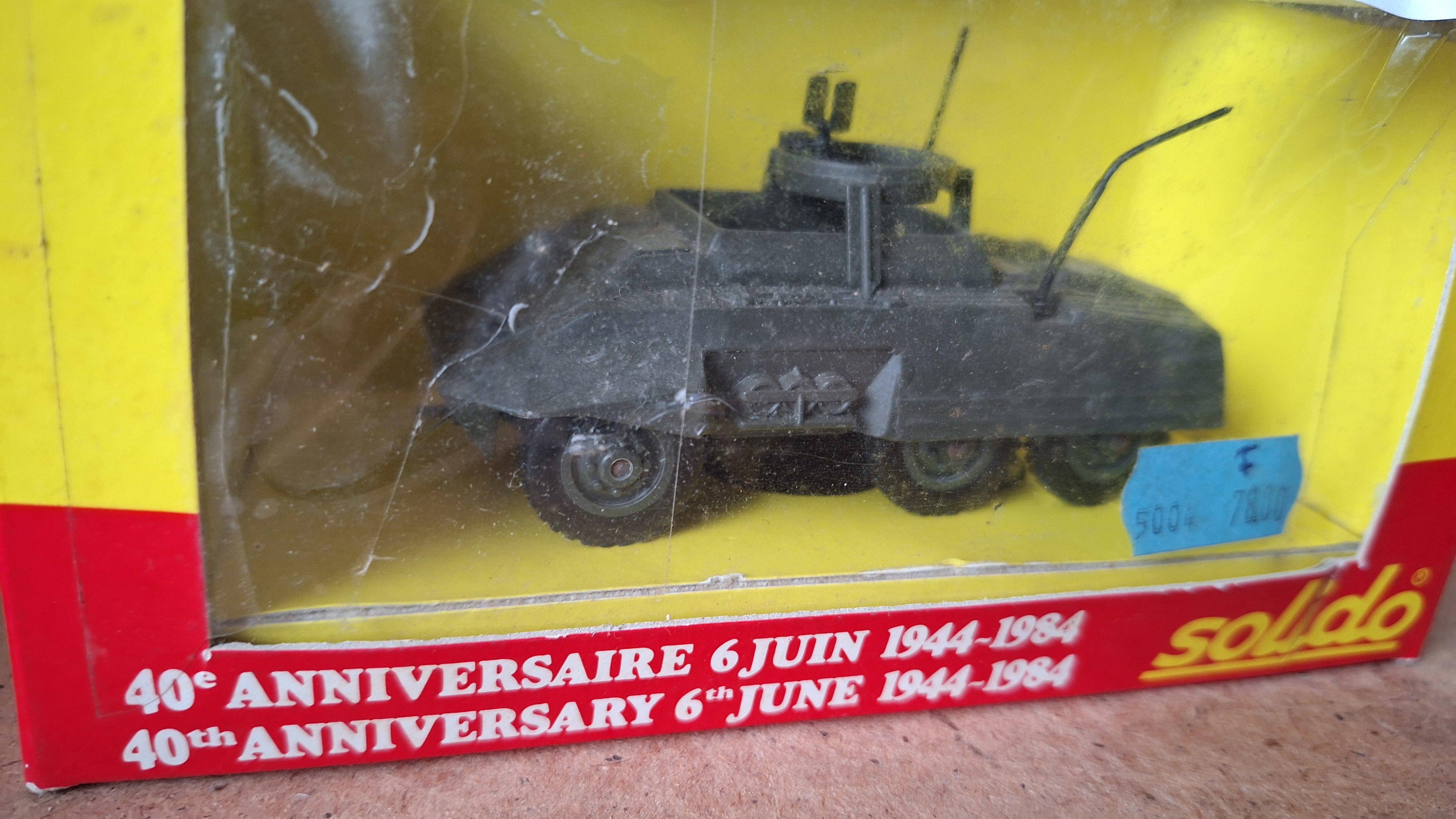Solido schaalmodel militaire pantserwagen (40 jaar D-Day) – foto 3 – kavel bij Goeiendeal