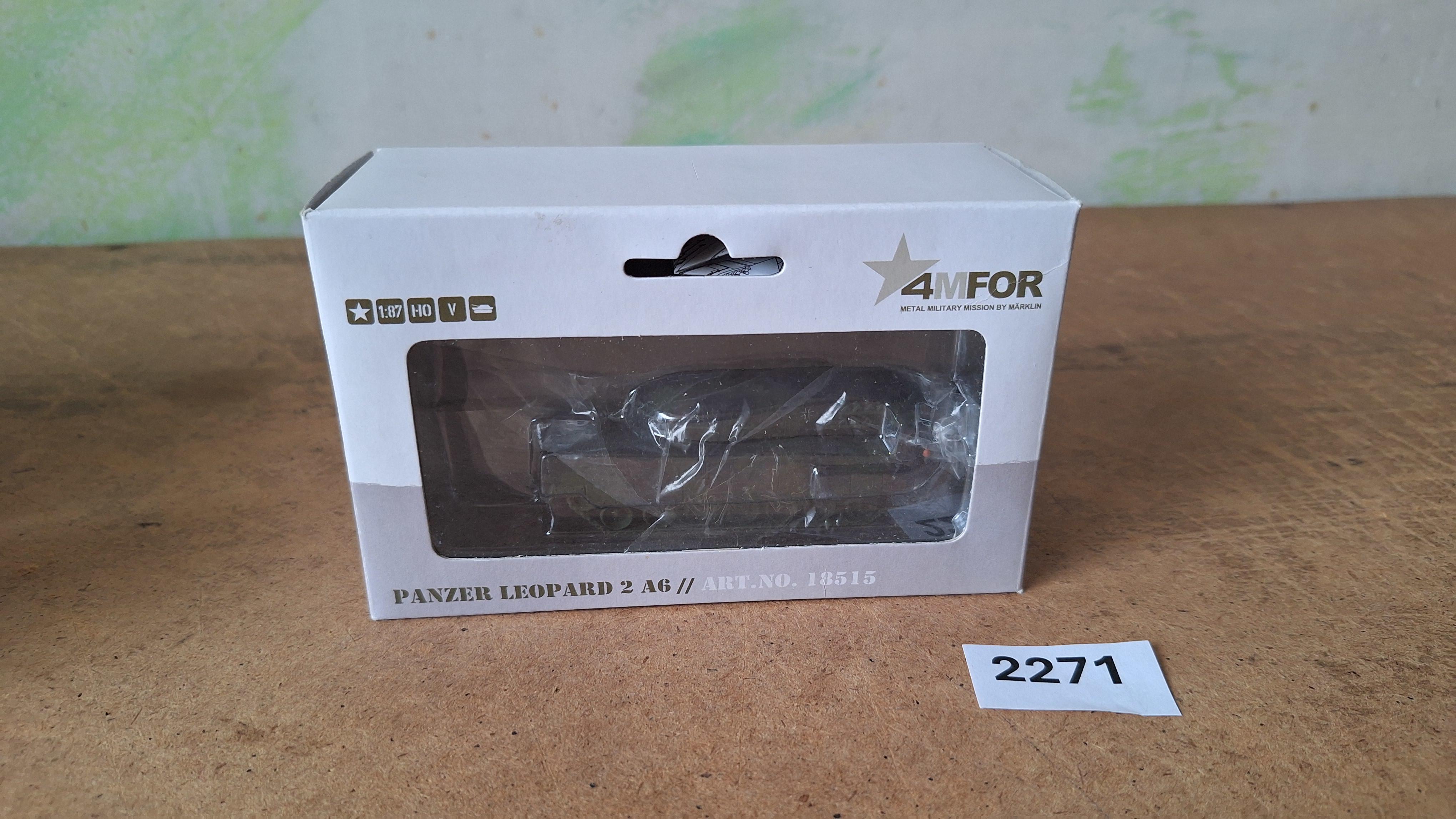 Märklin 4MFOR schaalmodel Panzer Leopard 2 A6 – kavel bij Goeiendeal