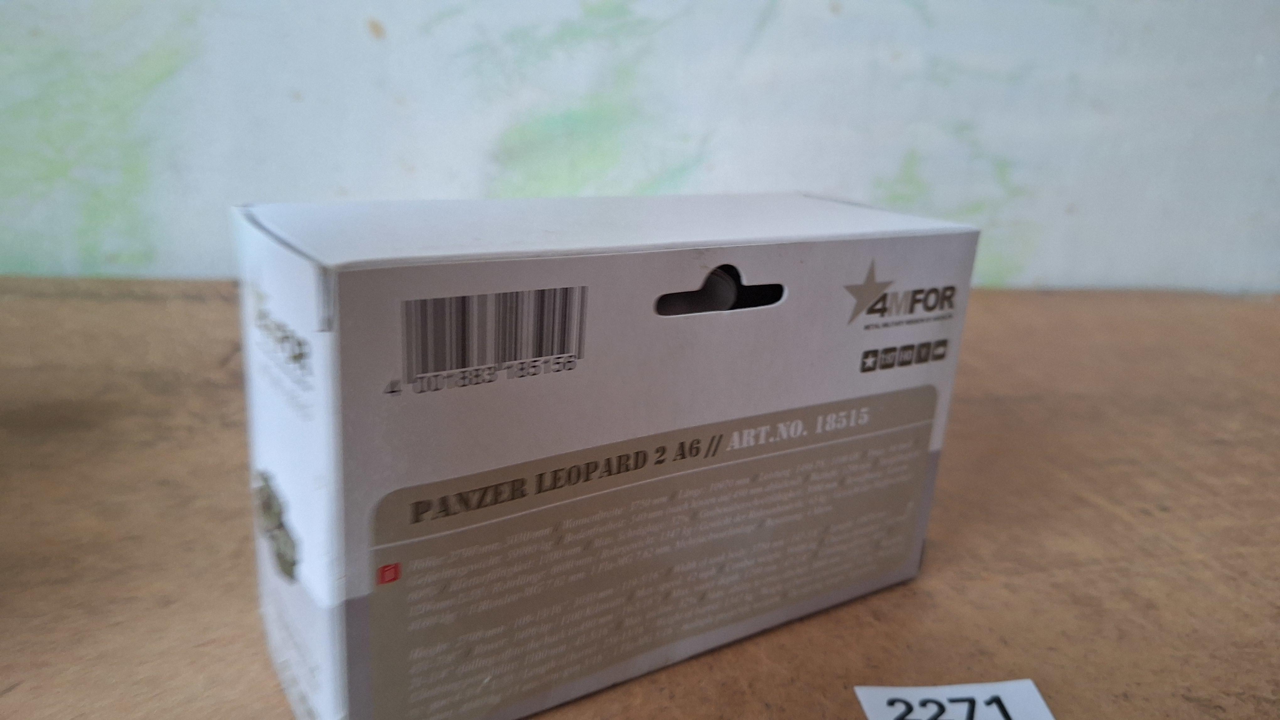 Märklin 4MFOR schaalmodel Panzer Leopard 2 A6 – foto 2 – kavel bij Goeiendeal